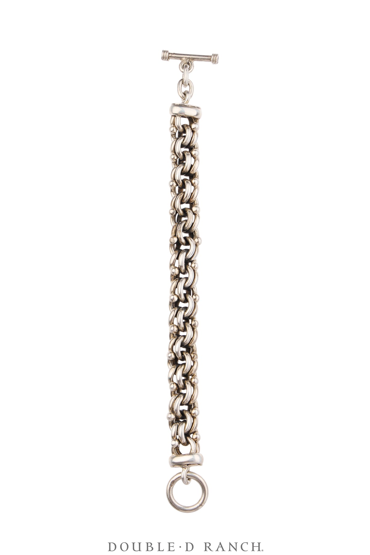 Bracelet, Chain Link, Sterling Silver, Hallmark, Vintage, 4245