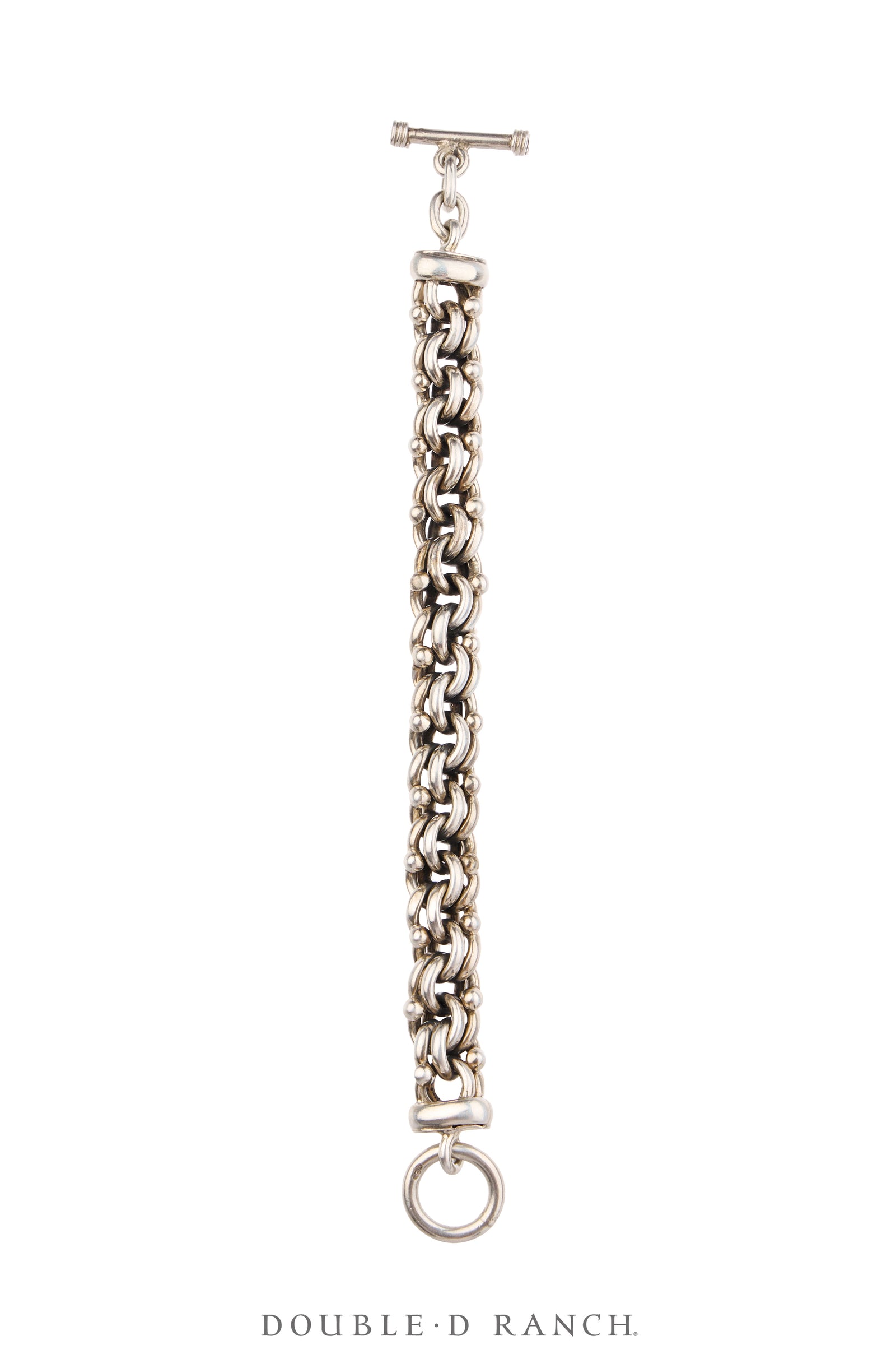Bracelet, Chain Link, Sterling Silver, Hallmark, Vintage, 4245