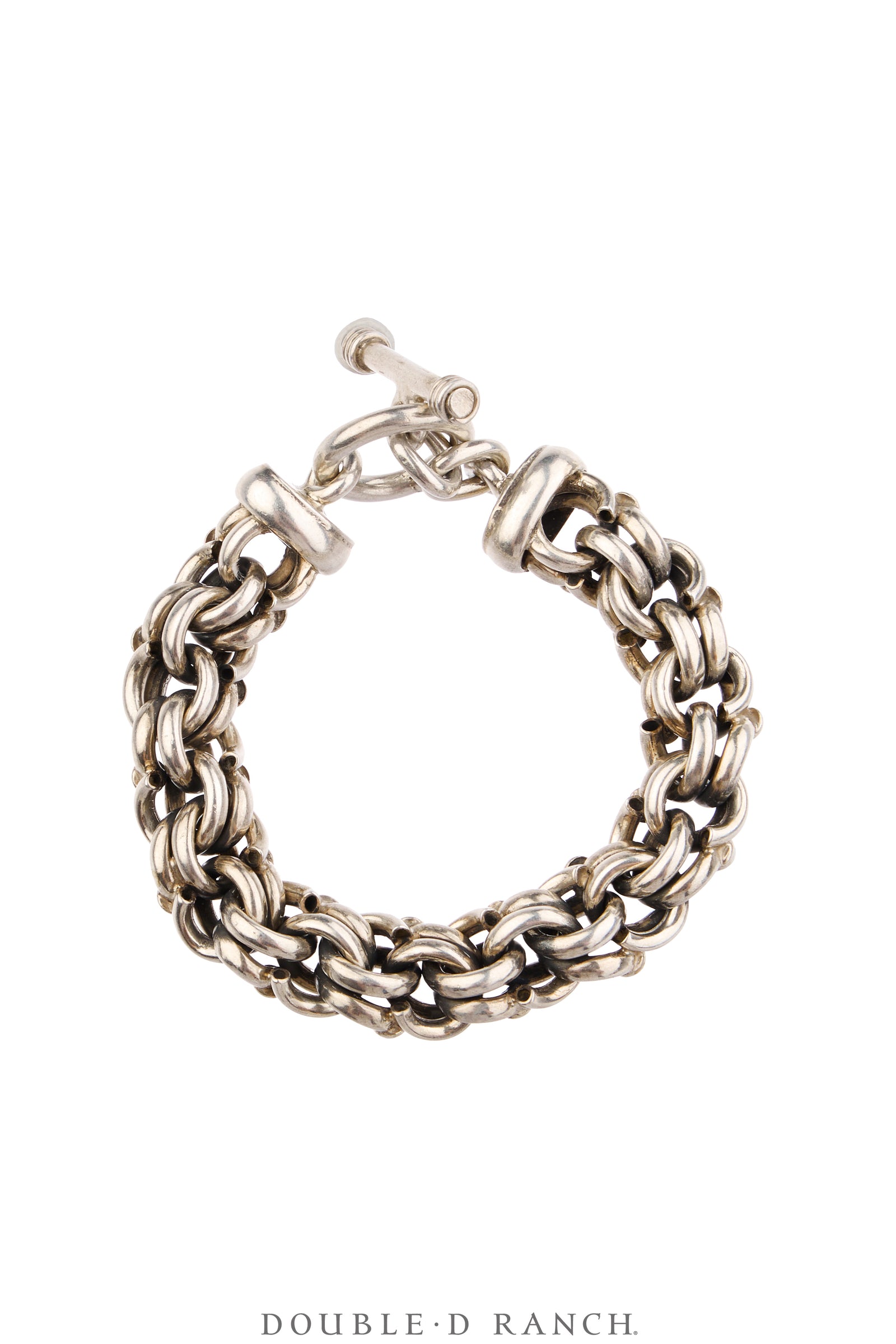 Bracelet, Chain Link, Sterling Silver, Hallmark, Vintage, 4245