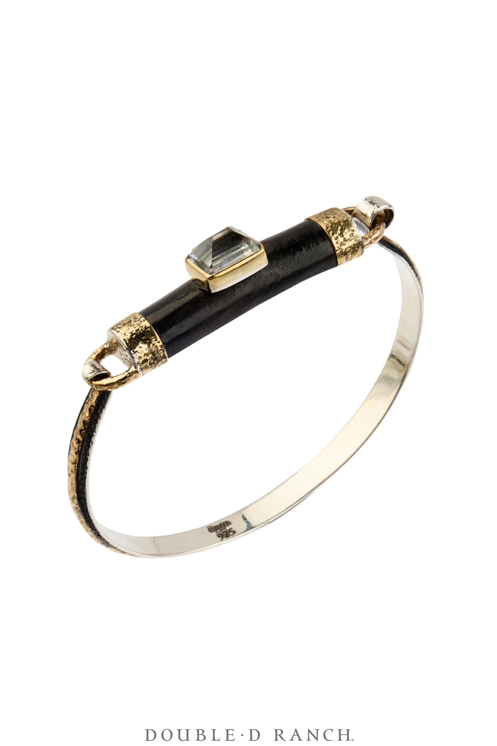 Bracelet, Faceted Jewels, Sterling Silver Oxidized, Jewels, Hallmark, Contemporary, 4262