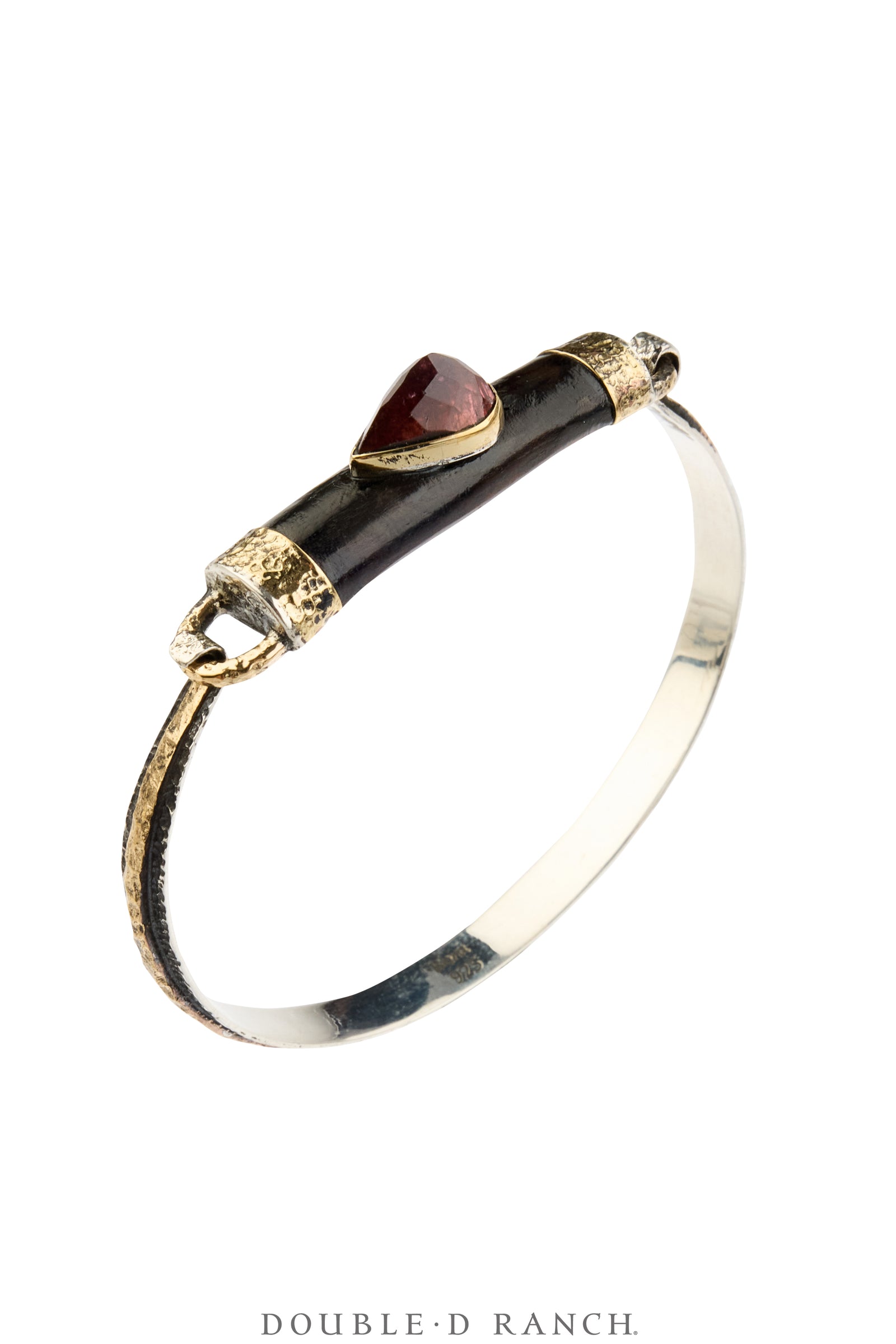 Bracelet, Faceted Jewels, Sterling Silver Oxidized, Jewels, Hallmark, Contemporary, 4264