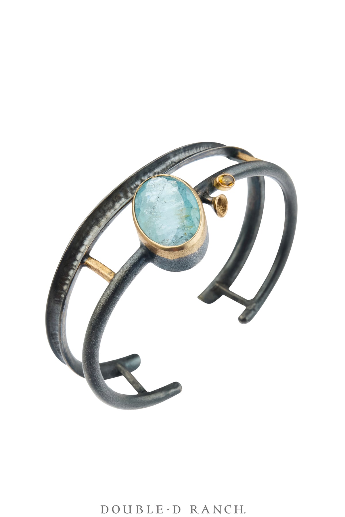 Bracelet, Faceted Jewels, Sterling Silver Oxidized, Jewels, Hallmark, Contemporary, 4274