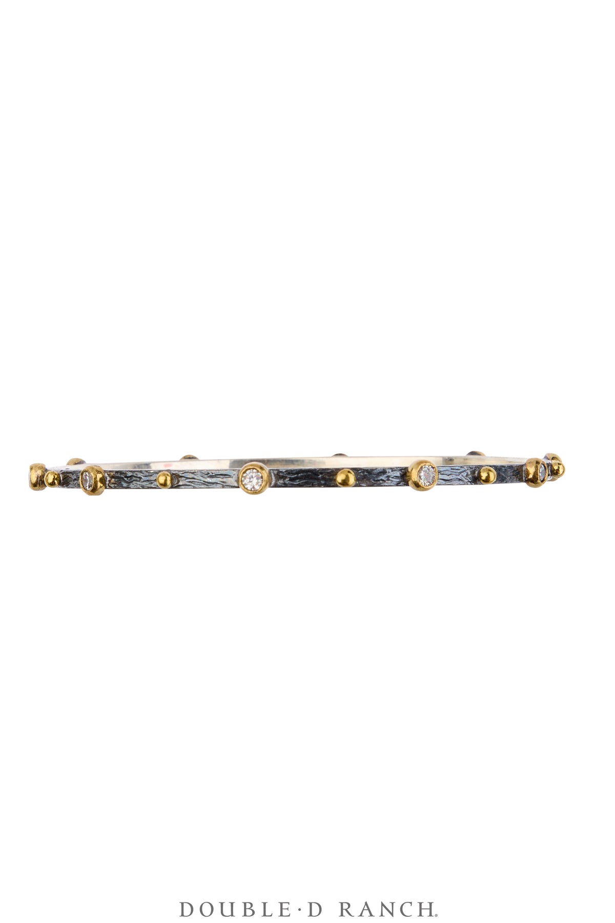 Bracelet, Faceted Jewels, Sterling Silver Oxidized, Jewels, Hallmark, Contemporary, 4275