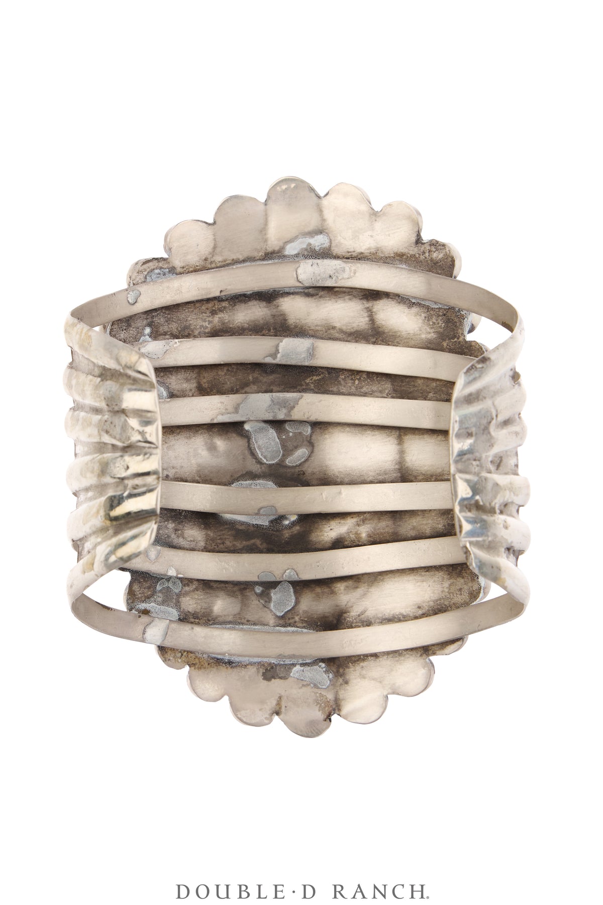 Cuff, Oscar Betz, Cluster, Turquoise, Orange Spiny Oyster, Hallmark, Contemporary, 4277