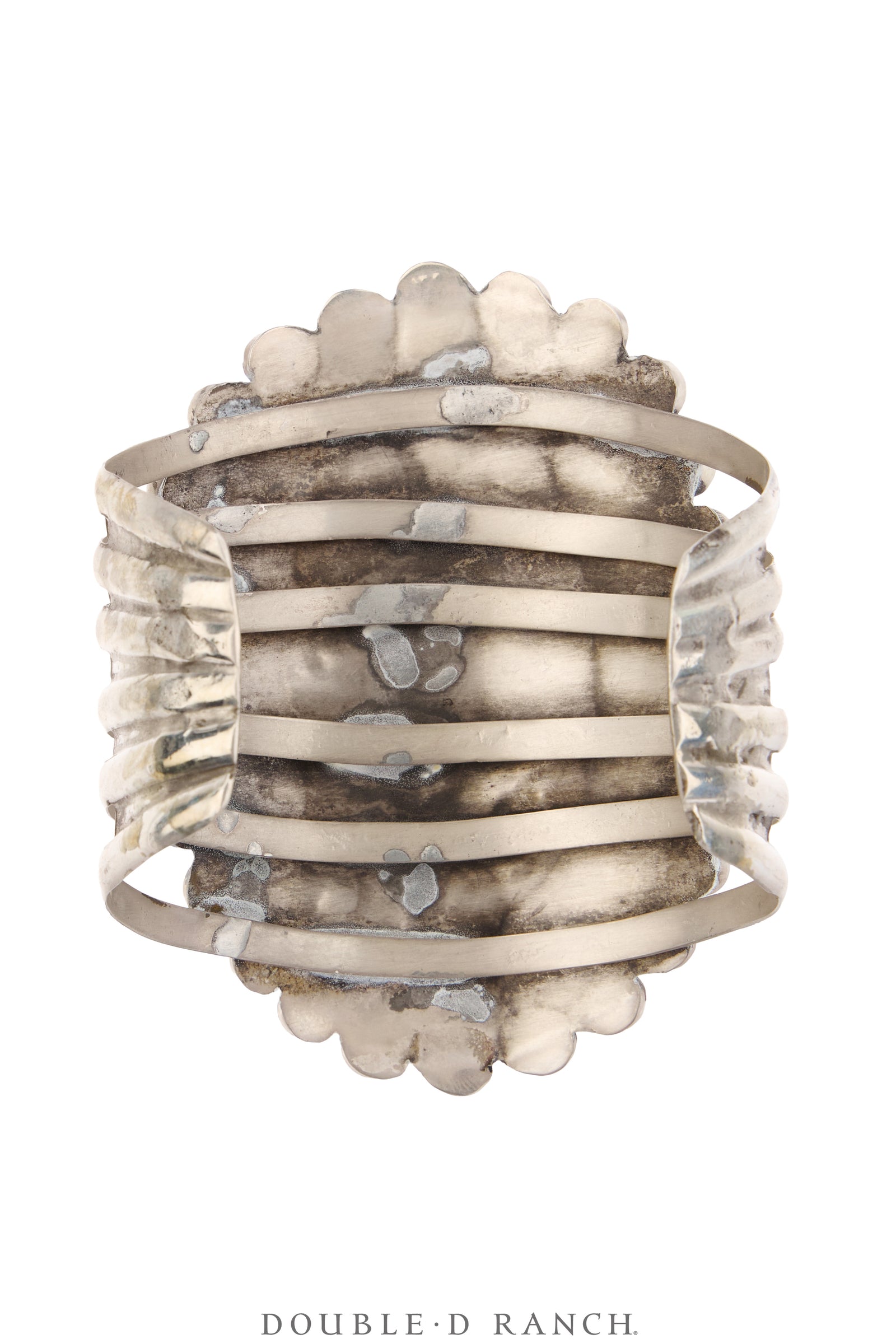 Cuff, Oscar Betz, Cluster, Turquoise, Orange Spiny Oyster, Hallmark, Contemporary, 4277