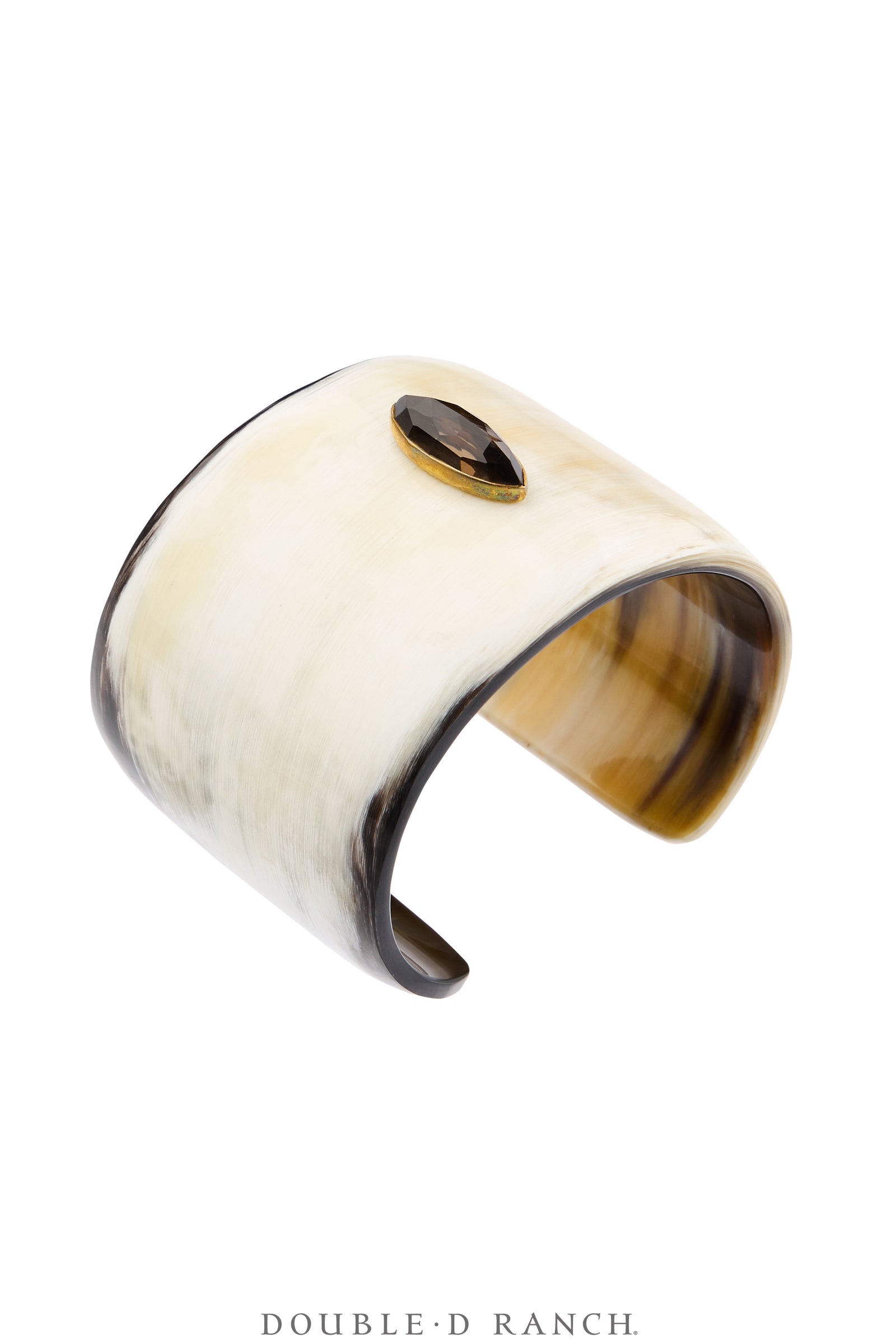 Cuff, Novelty, Horn, Faceted CitrineJewels, Contemporary, 4286