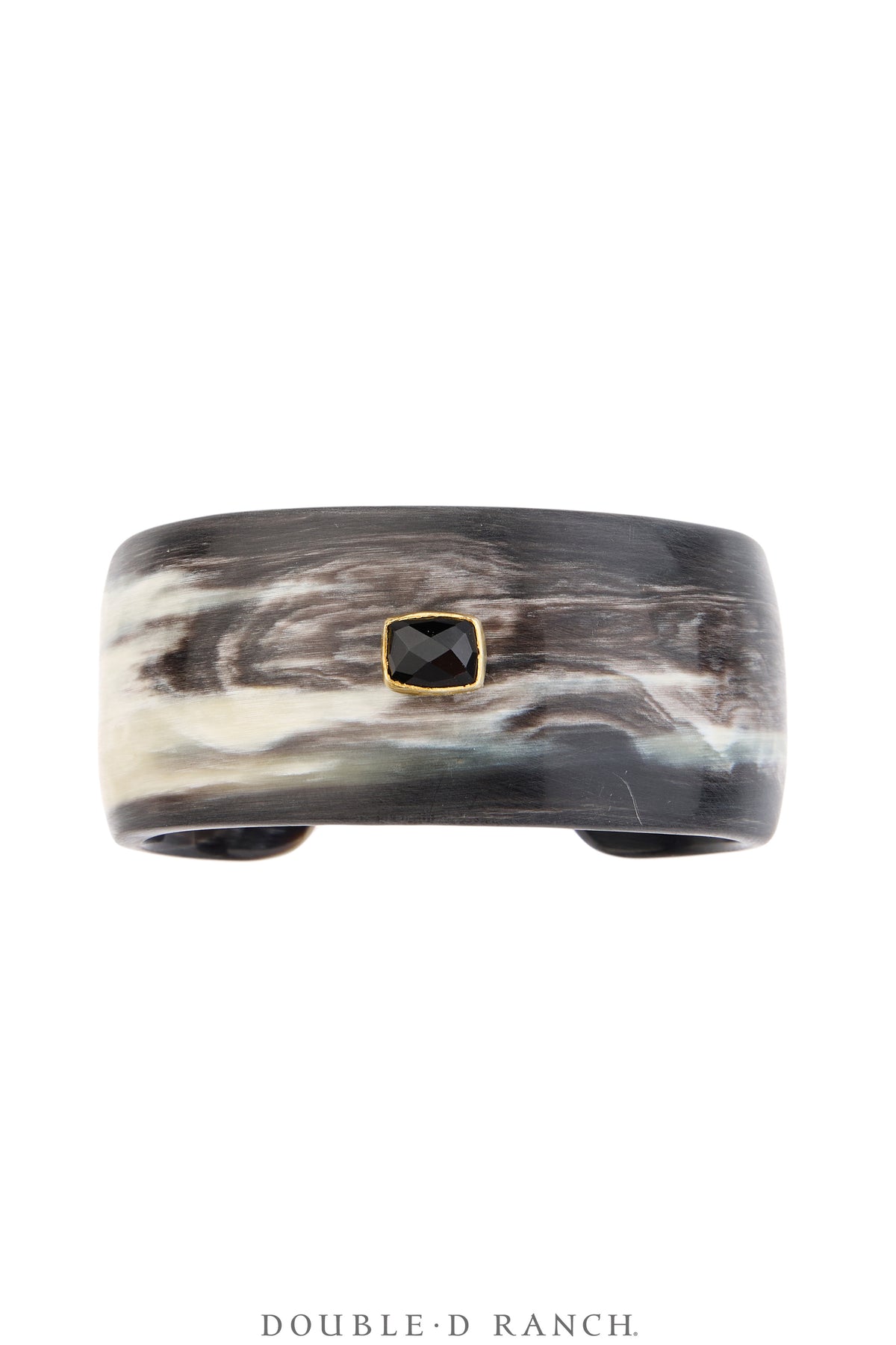 Cuff, Novelty, Horn, Faceted Jewels, Onyx, Contemporary, 4287