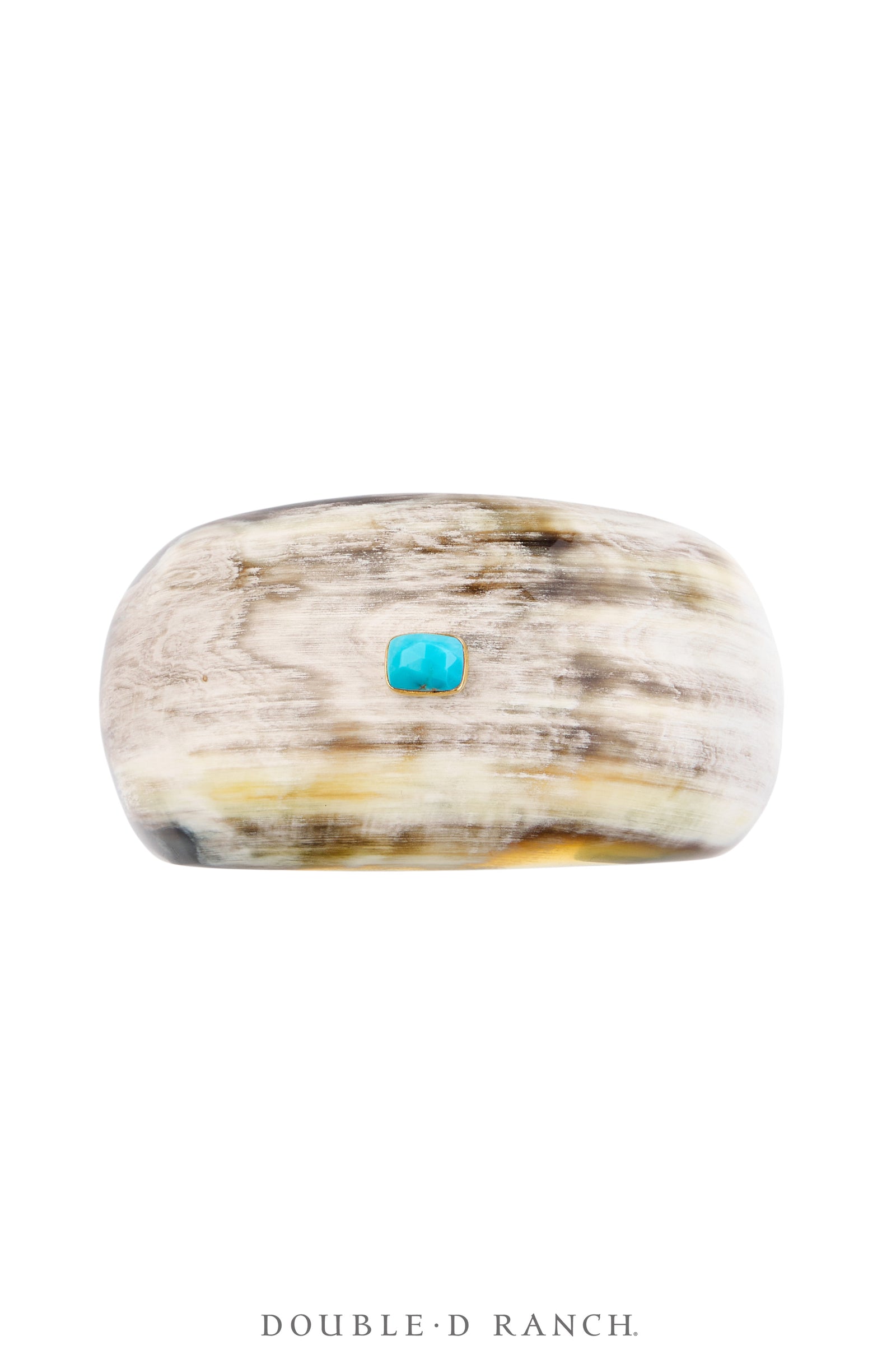 Cuff, Novelty, Horn, Faceted Jewels, Turquoise, Contemporary, 4288