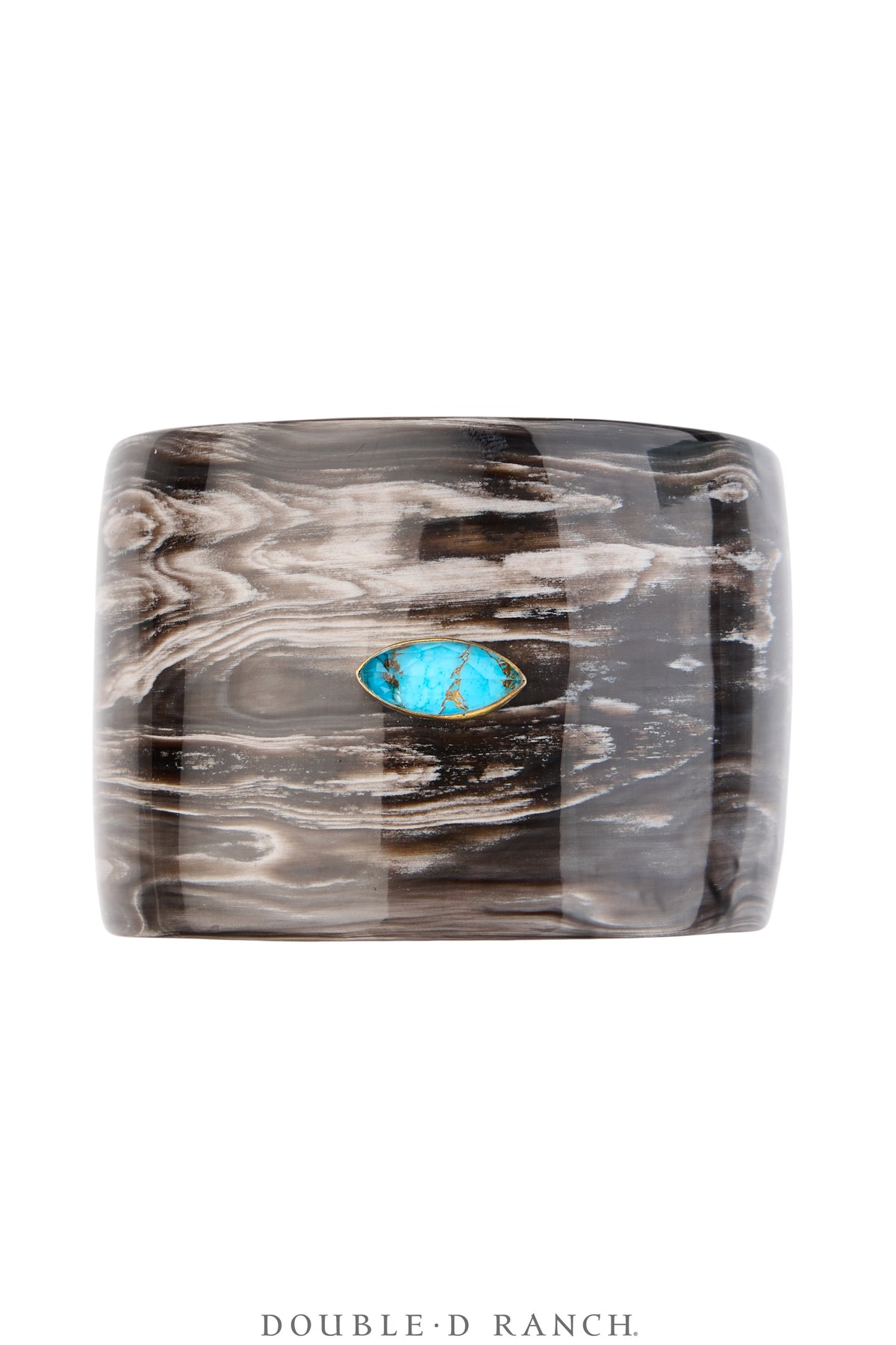 Cuff, Novelty, Horn, Faceted Labradorite Jewels, Contemporary, 4289