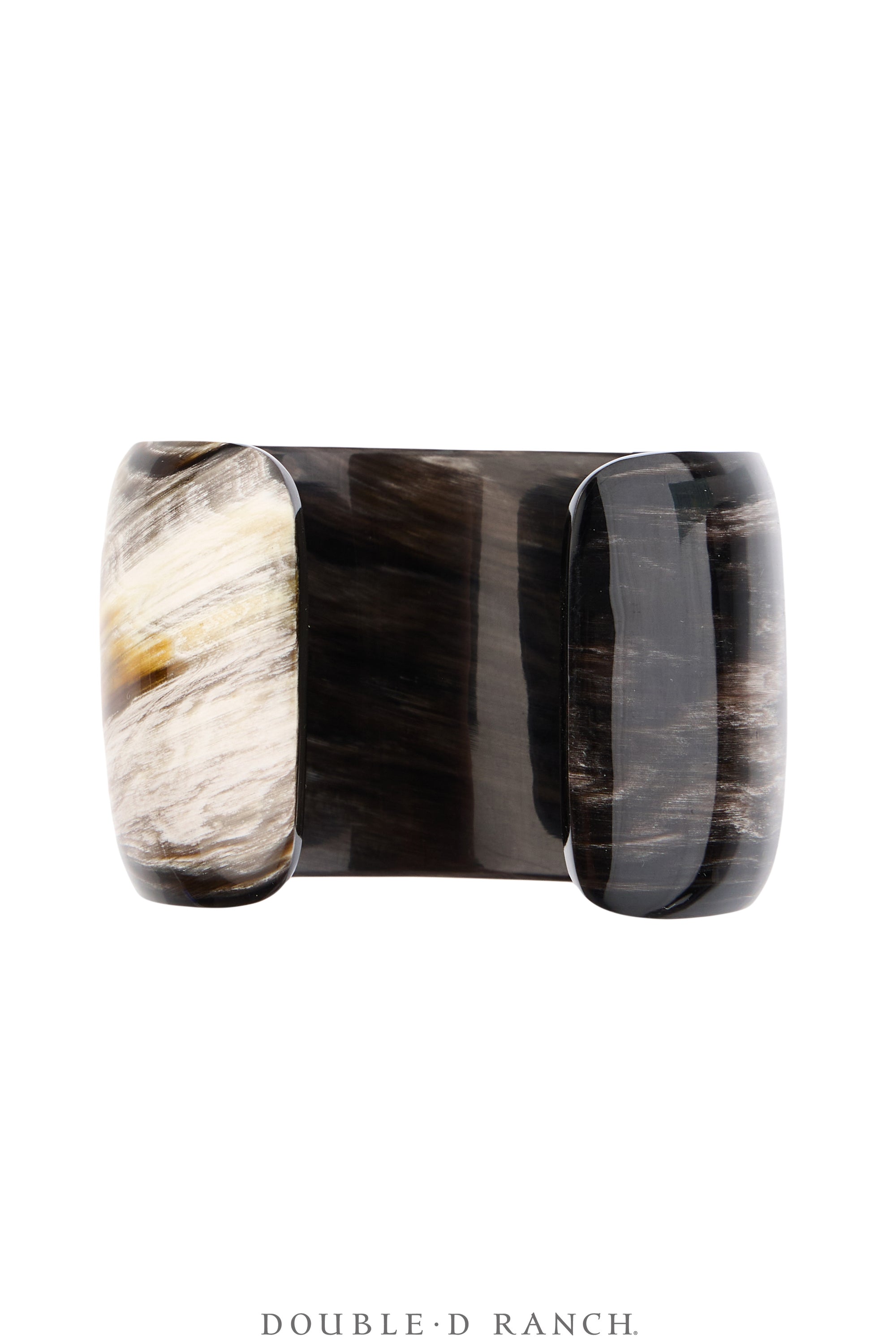 Cuff, Novelty, Horn, Faceted Labradorite Jewels, Contemporary, 4290