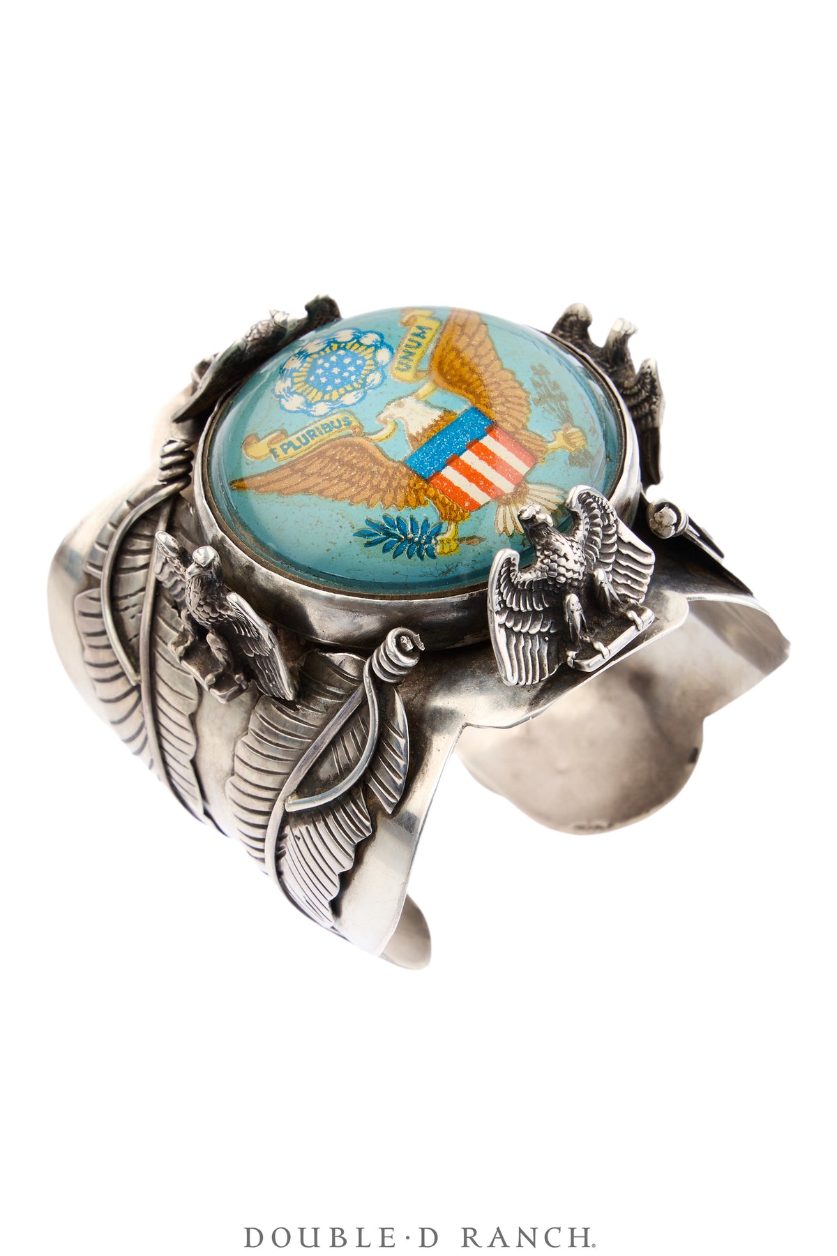 Cuff, Novelty, Bridle Rosette, American Eagle, Hallmark, Contemporary, 4302