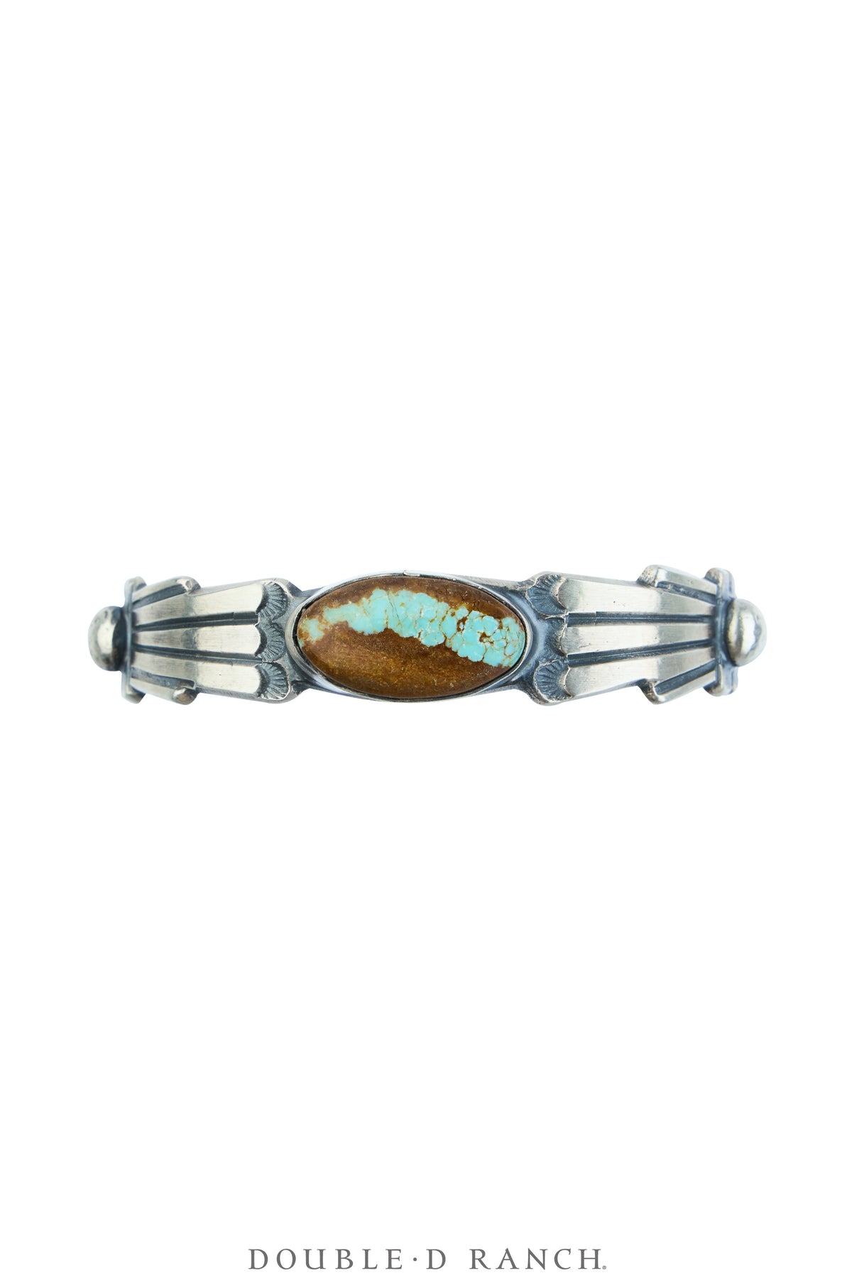 Cuff, Natural Stone, Turquoise, Single Stone, Hallmark, Contemporary, 4318