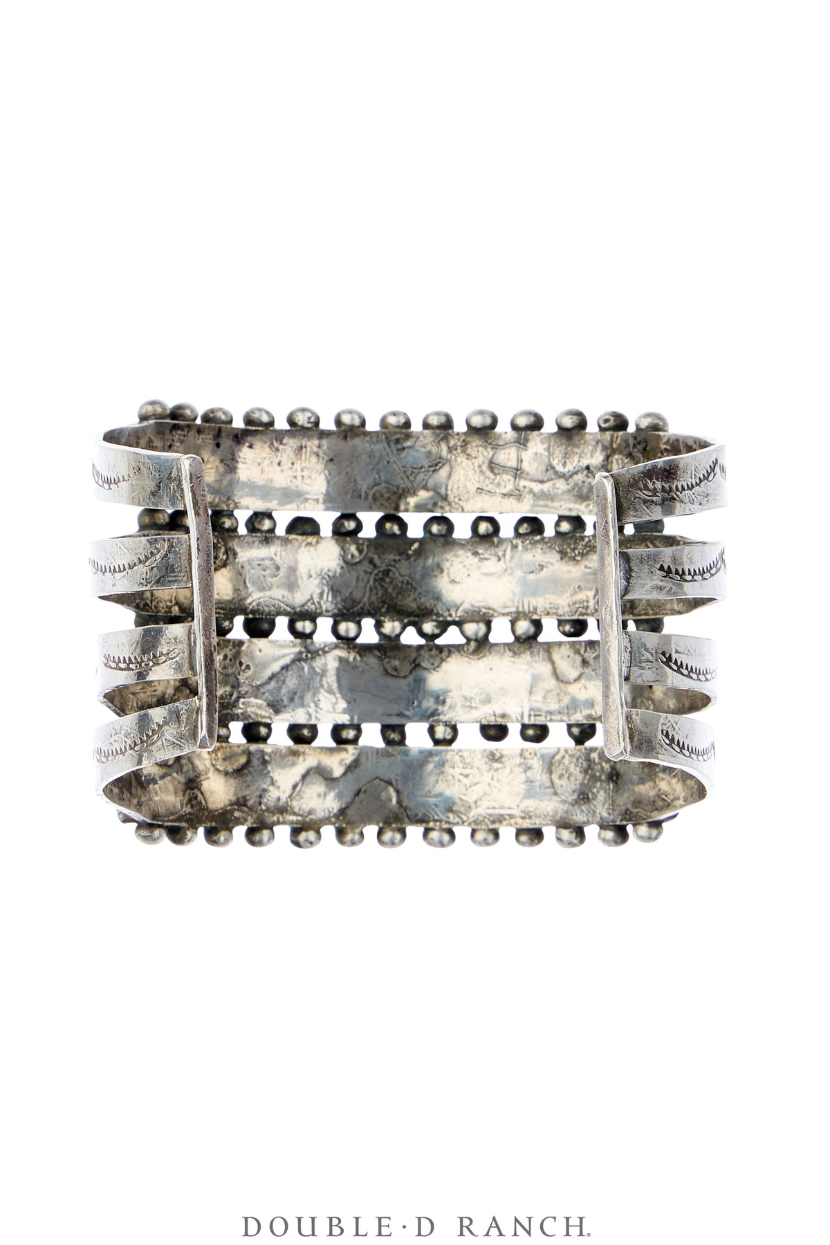 Cuff, Row, Turquoise, 4 Rows, Old Pawn, ‘40s, 4326