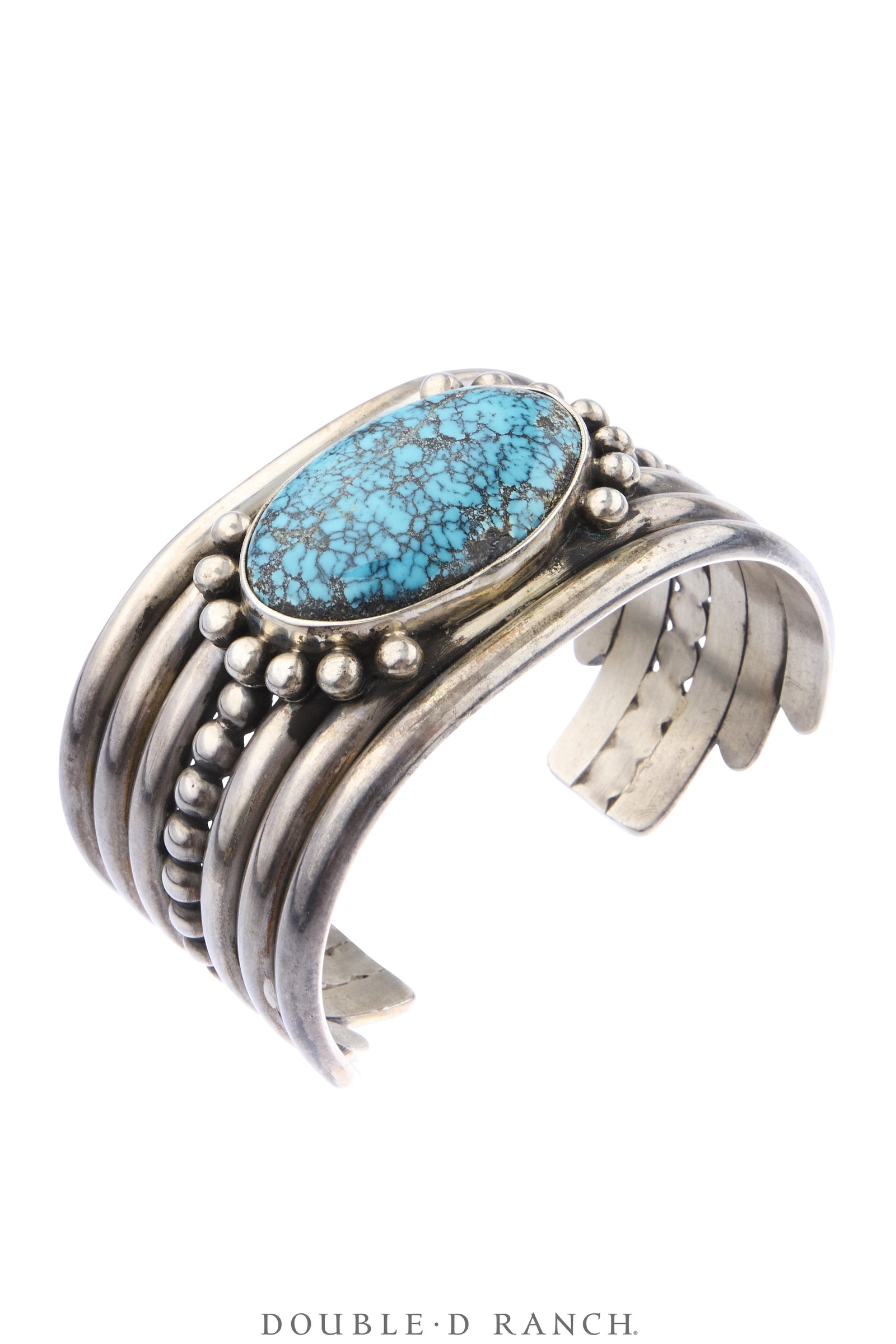 Cuff, Natural Stone, Turquoise, High Quality, Award Winning Mike Bird-Romero Hallmark, Vintage, 4330