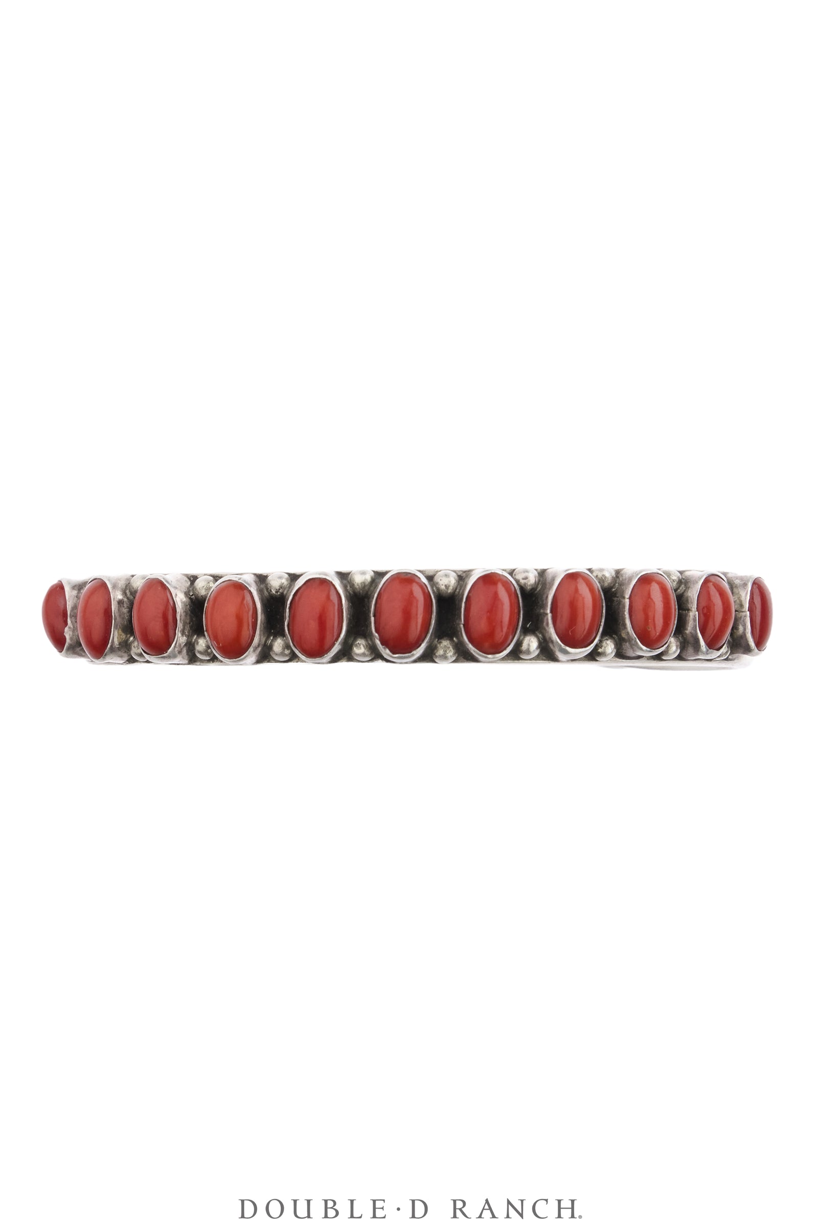 Cuff, Stacker, Coral, Well Matched Stones, Hallmark, Vintage, 4351