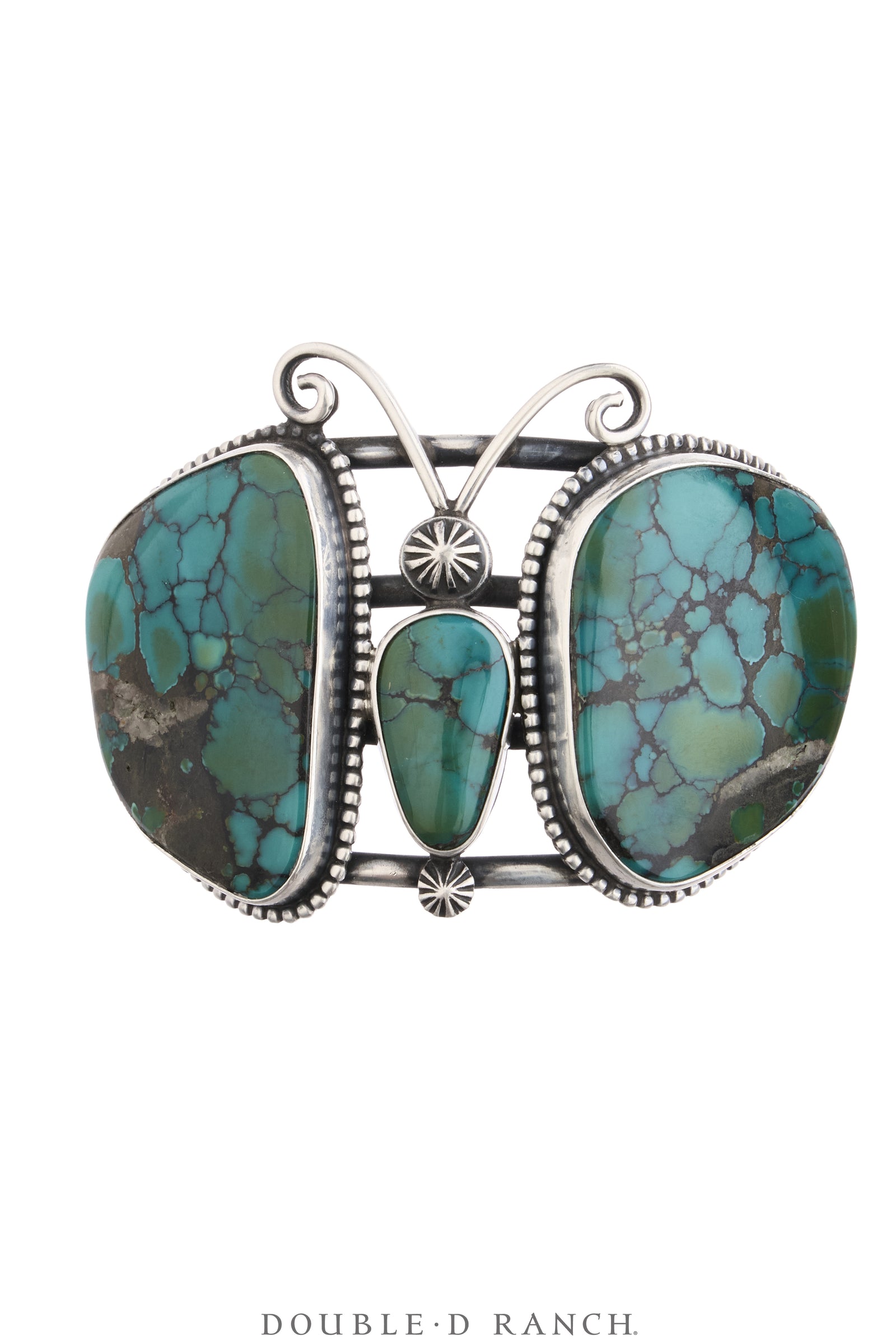 Cuff, Novelty, Turquoise, Butterfly, Hallmark, Vintage, 4352