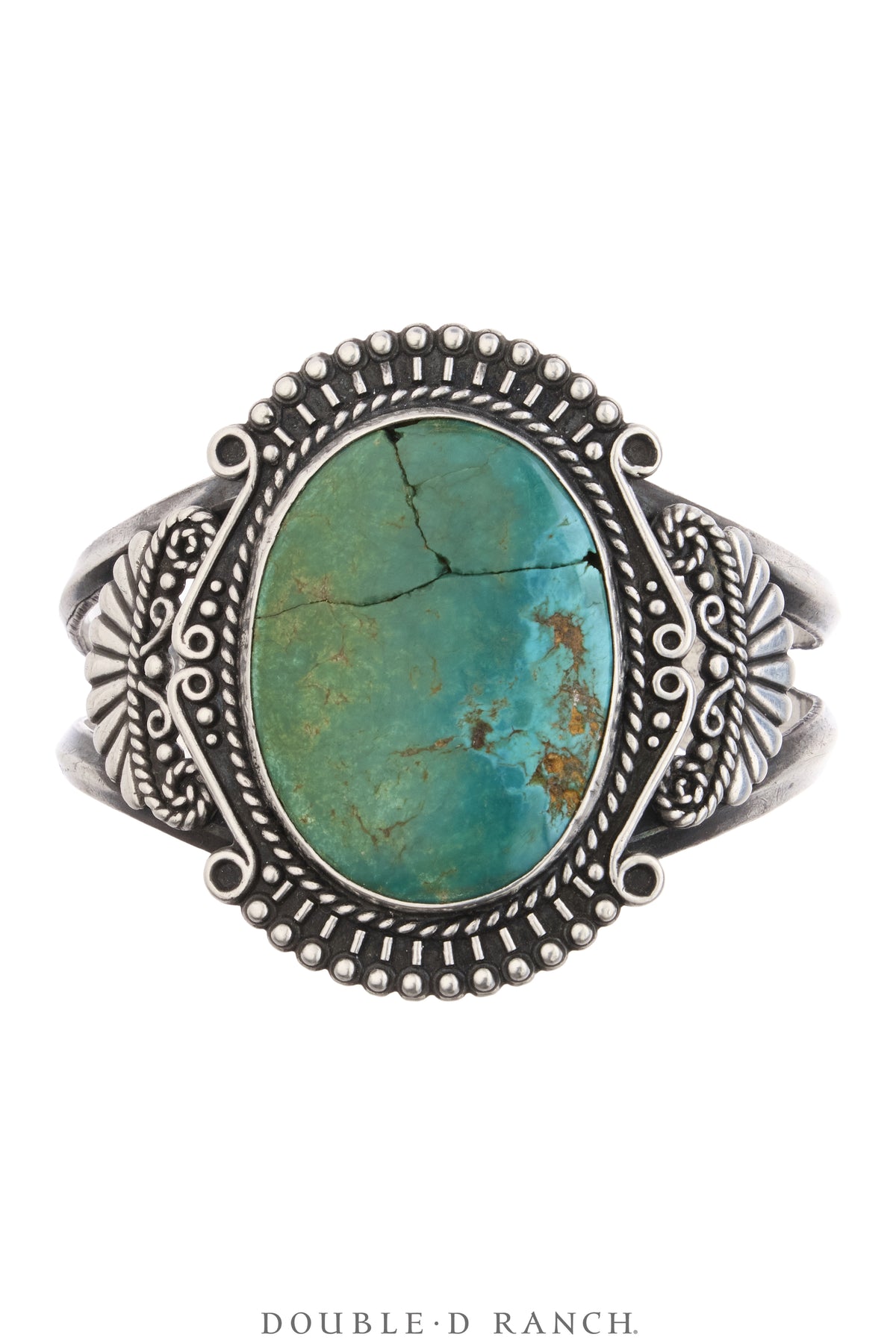 Cuff, Natural Stone, Turquoise, Specimen, Vintage, 4356
