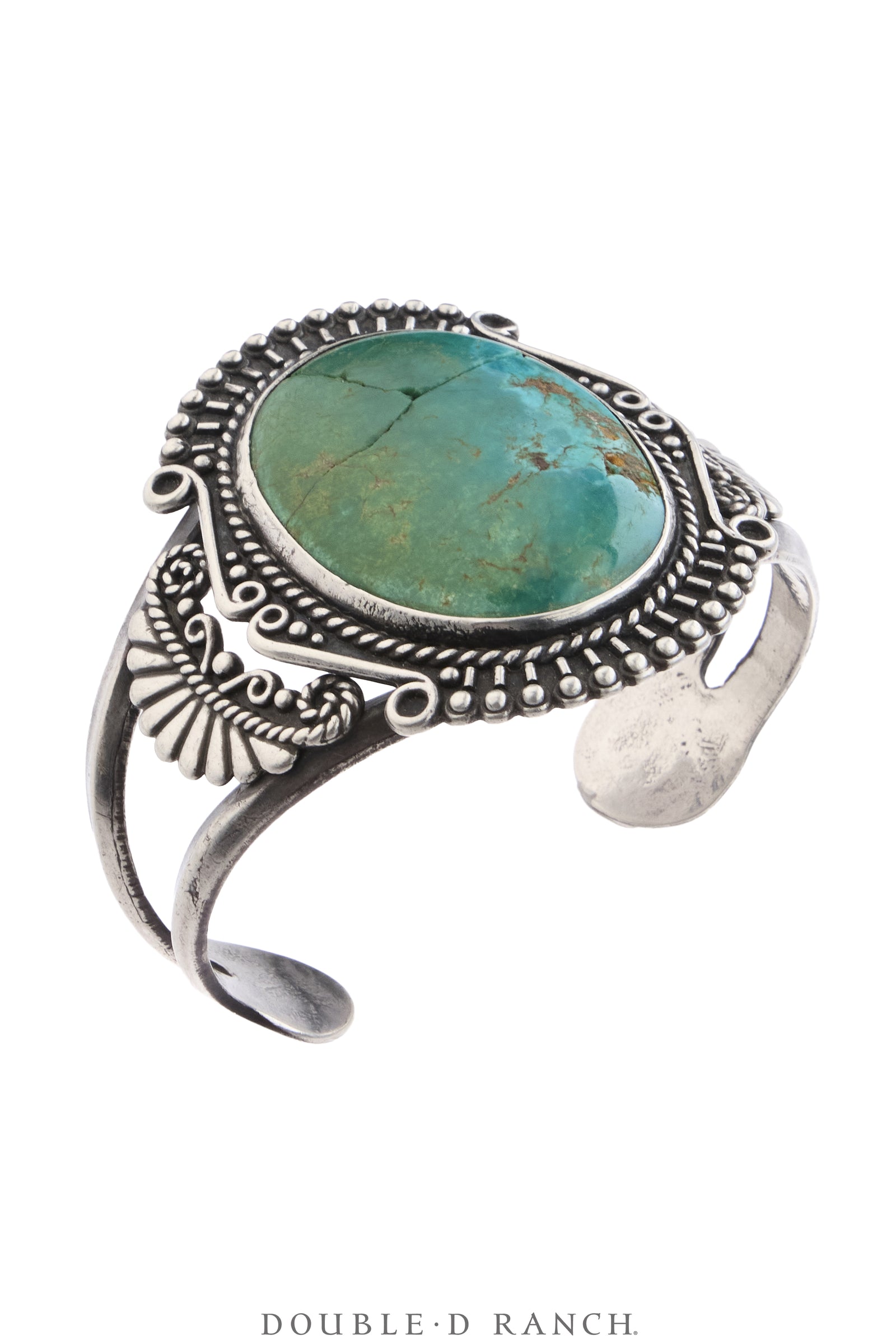 Cuff, Natural Stone, Turquoise, Specimen, Vintage, 4356
