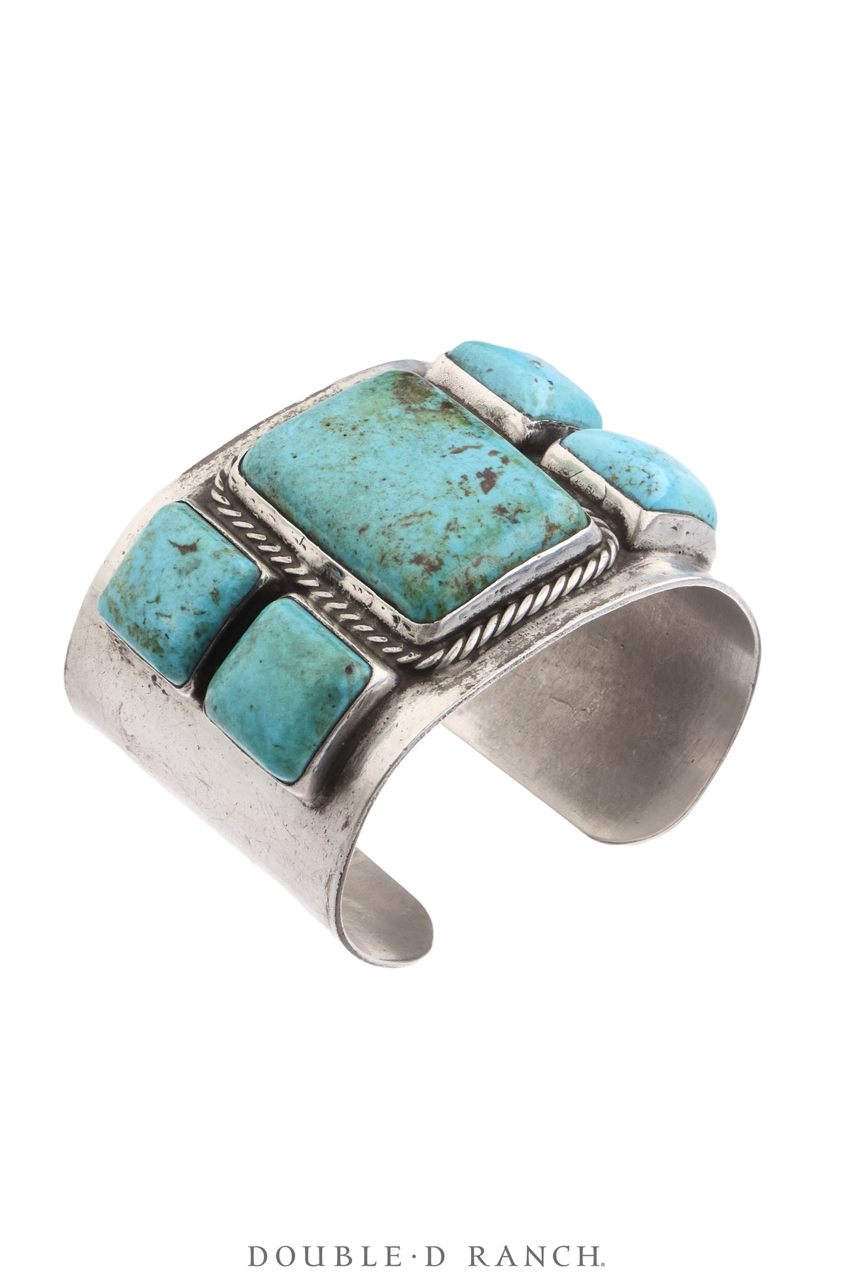Cuff, Natural Stone, Turquoise, Specimen, Vintage, 4357