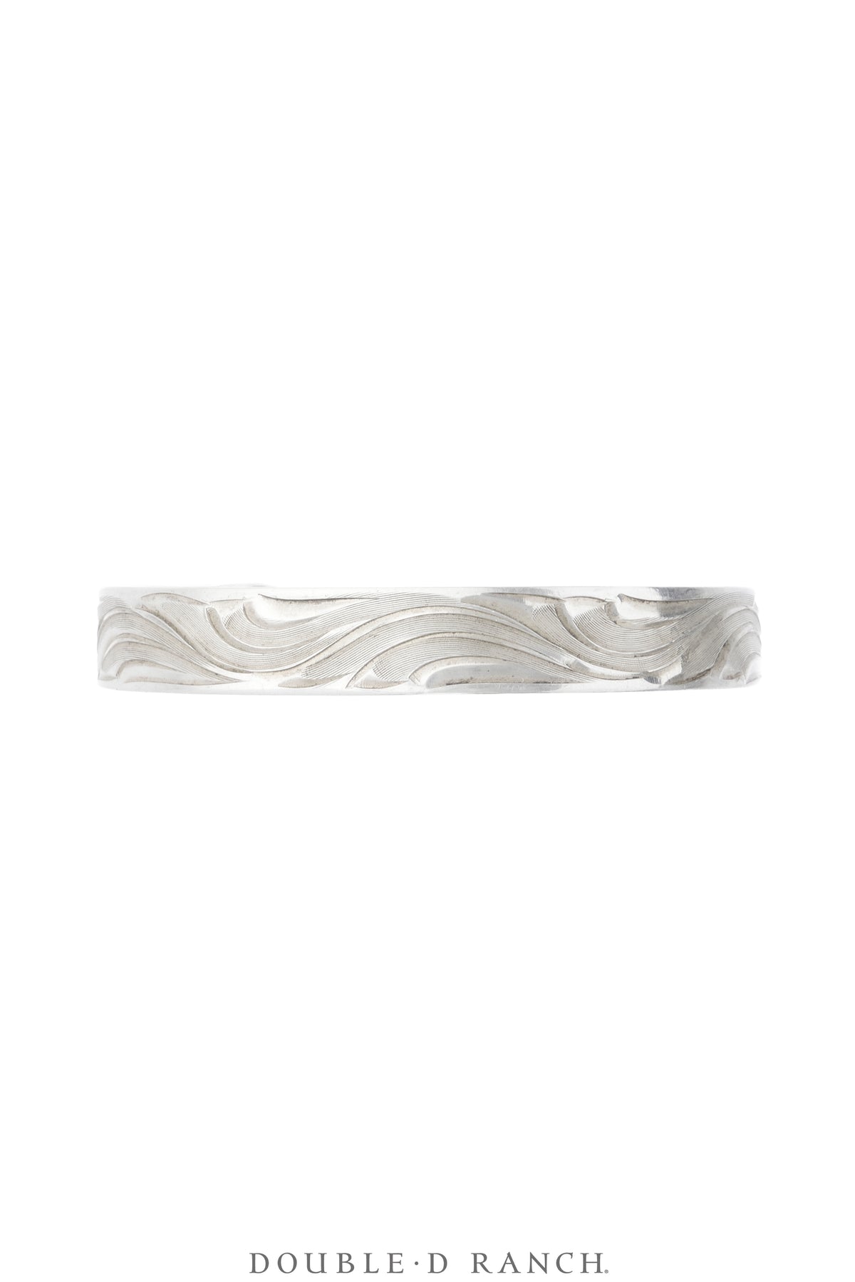 Cuff, Engraved, Western Scrollwork, Hallmark, Vintage, 4364