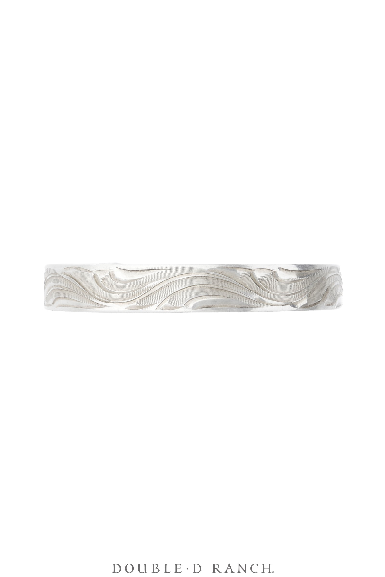 Cuff, Engraved, Western Scrollwork, Hallmark, Vintage, 4364