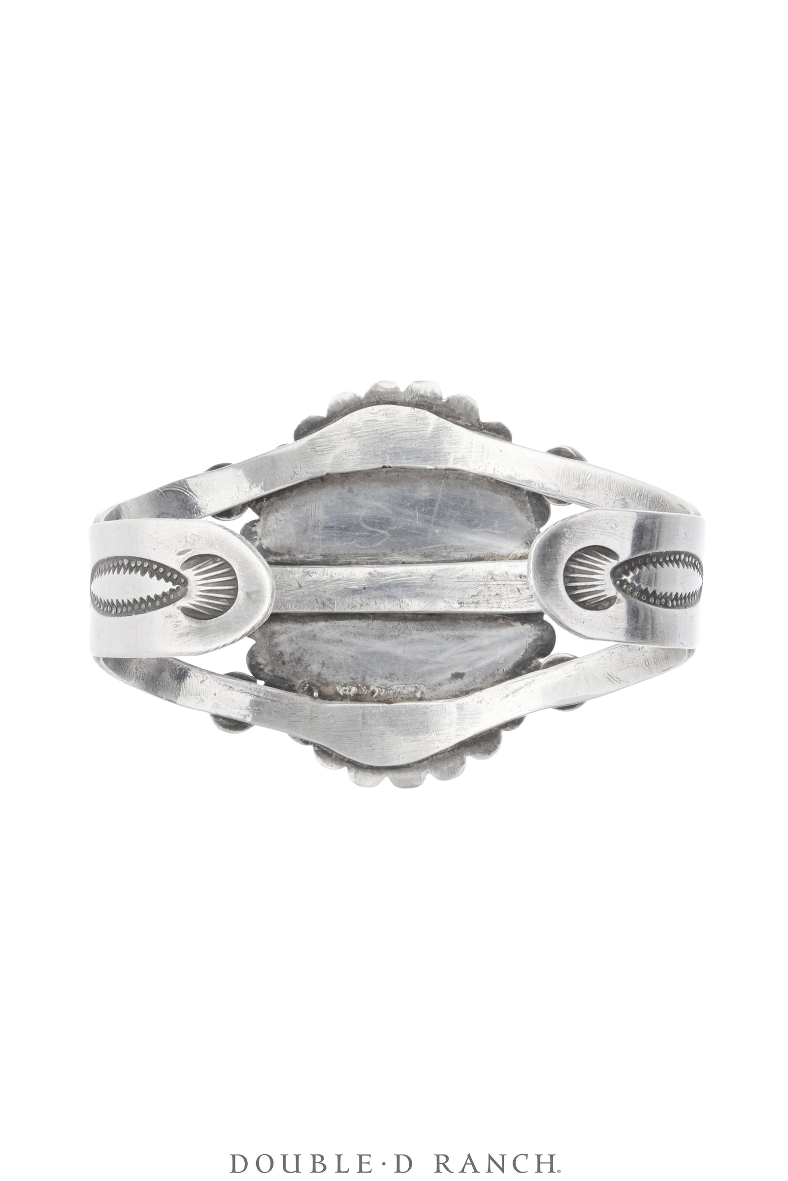 Cuff, Statement, Agate & Sterling Silver, Hallmark, Vintage, 4375