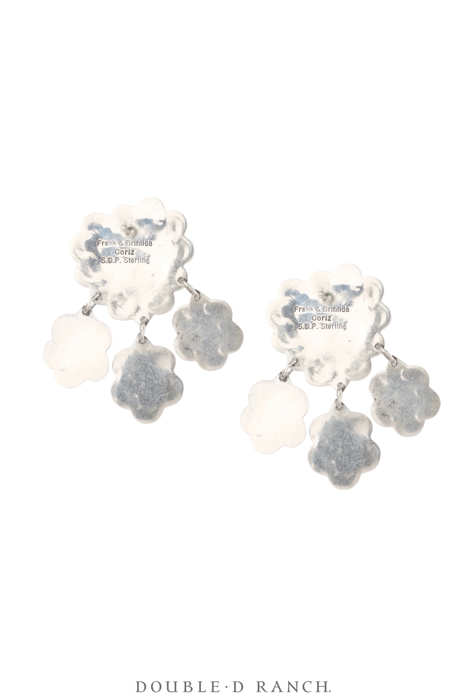 Earrings, Novelty, Orange Spiny Oyster & Other Mixed Stones, Hearts, Hallmark, Vintage, 2225