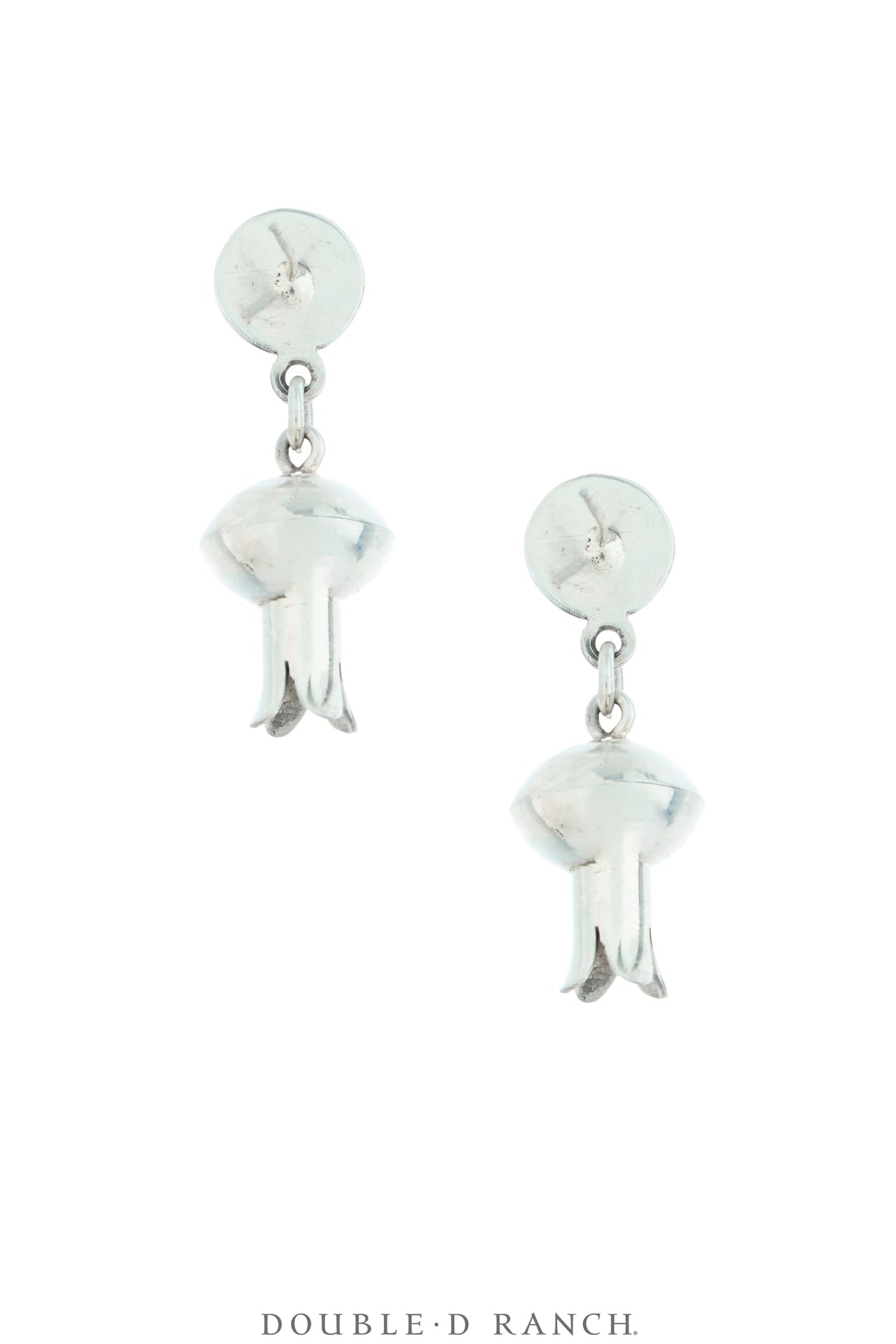 Earrings, Blossom, Sterling Silver, Hallmark, Contemporary, 2265