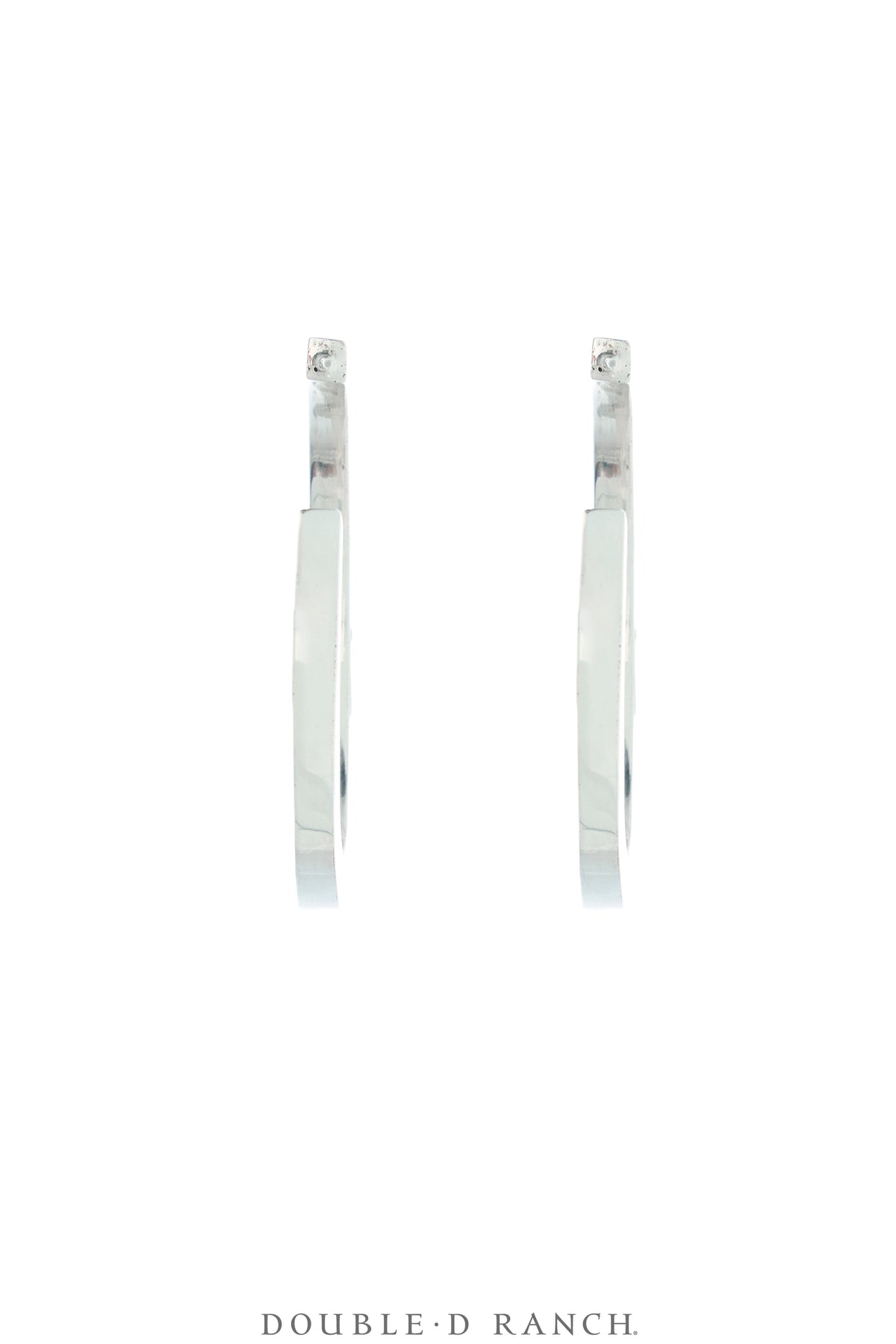 Earrings, Hoops, Sterling Silver, Contemporary, 2272