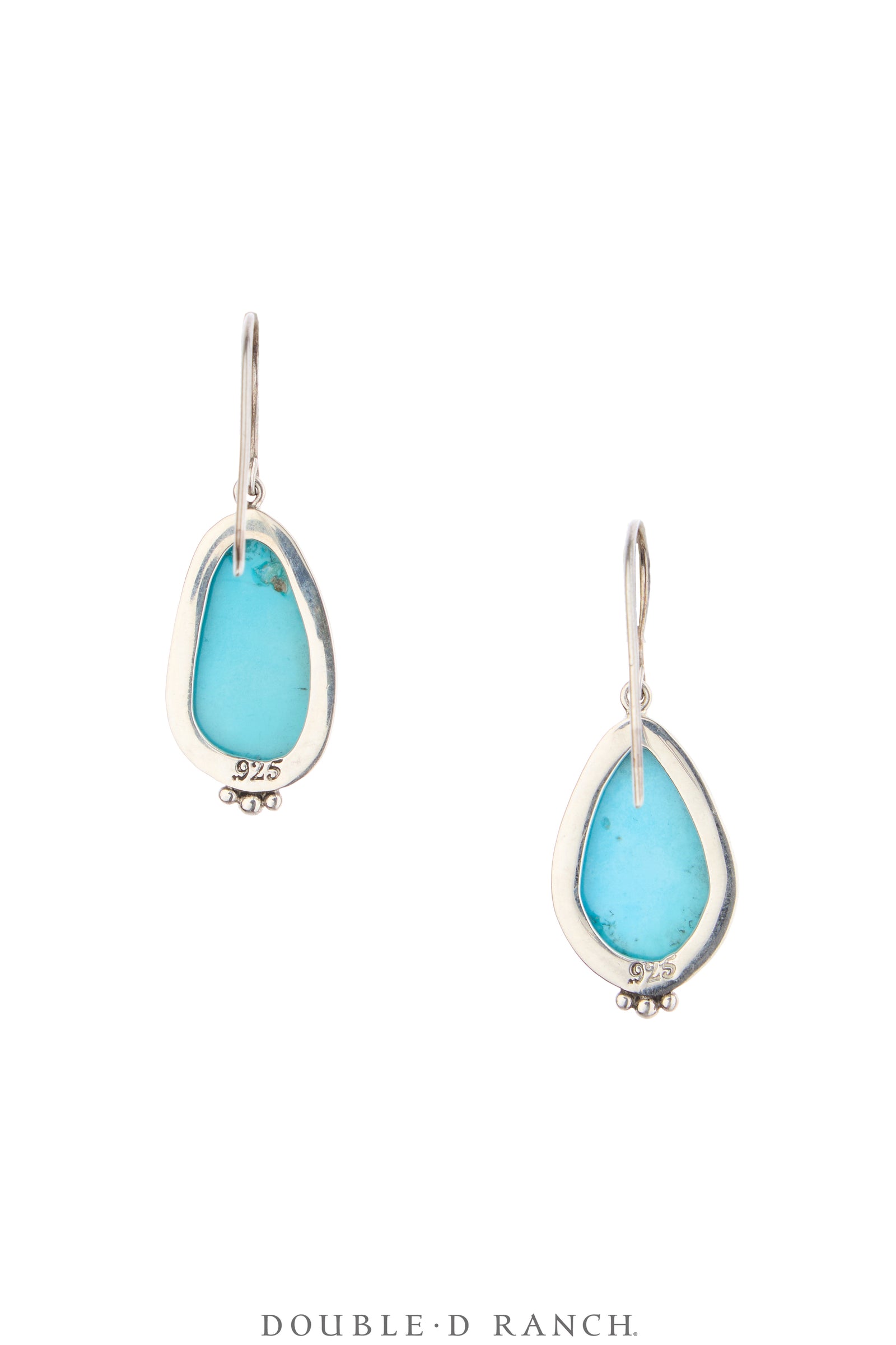 Earrings, Natural Stone, Turquoise, Artisan, Contemporary, 2277