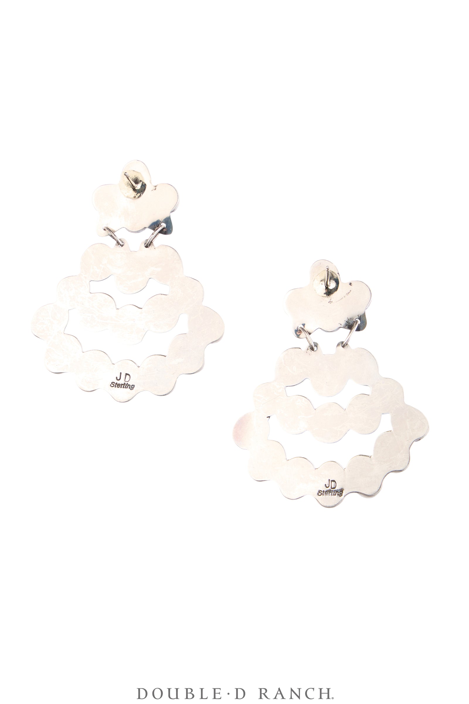 Earrings, Chandelier, Lapis, Hallmark, Contemporary, 2301