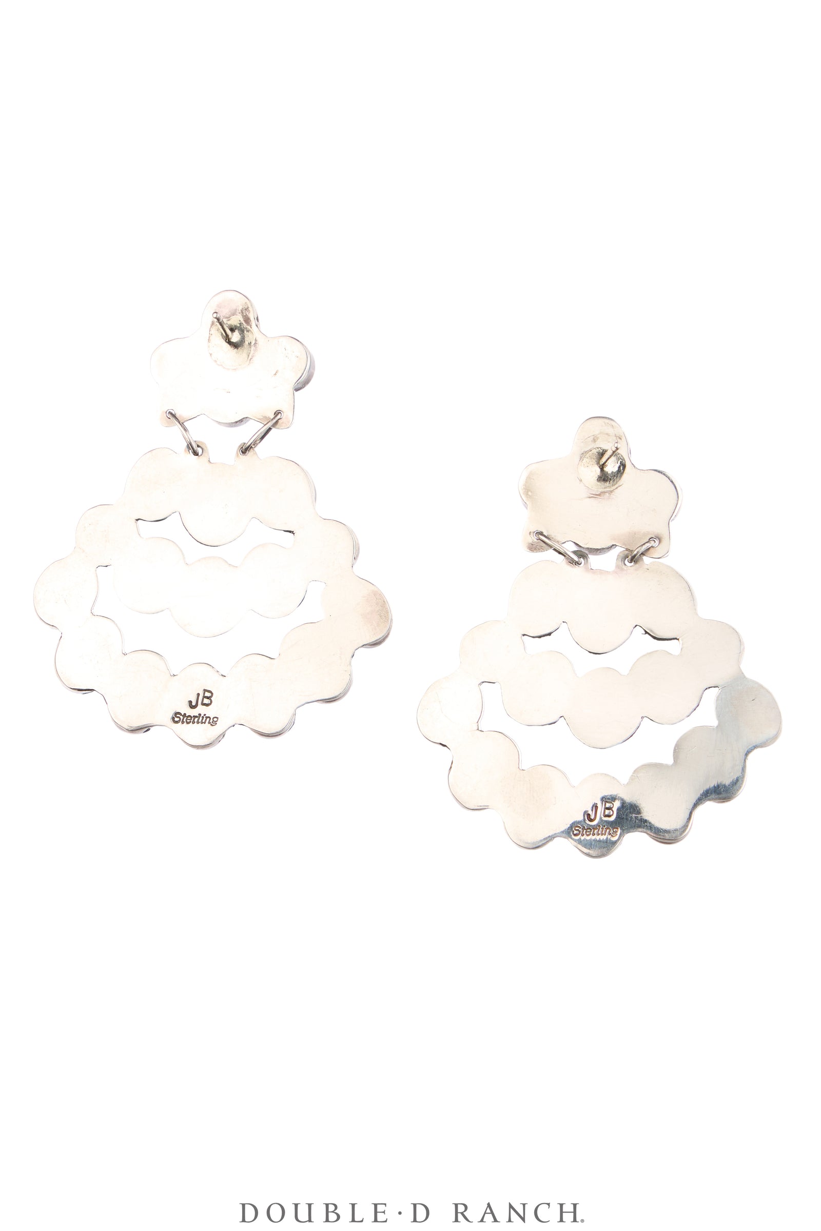 Earrings, Chandelier, Turquoise, Hallmark, Contemporary, 2302