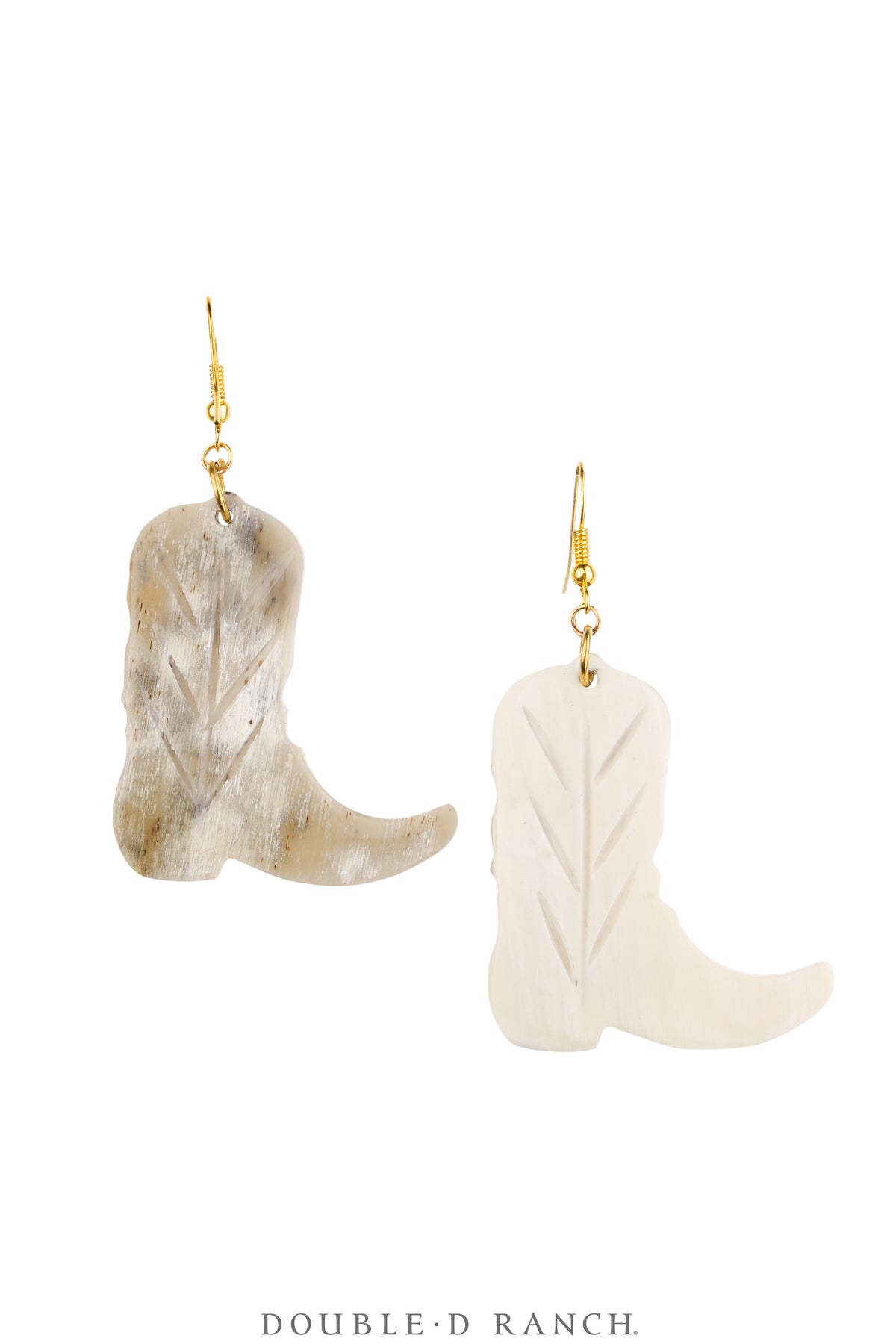 Earrings, Faceted Jewels, Horn, Contemporary, 2308