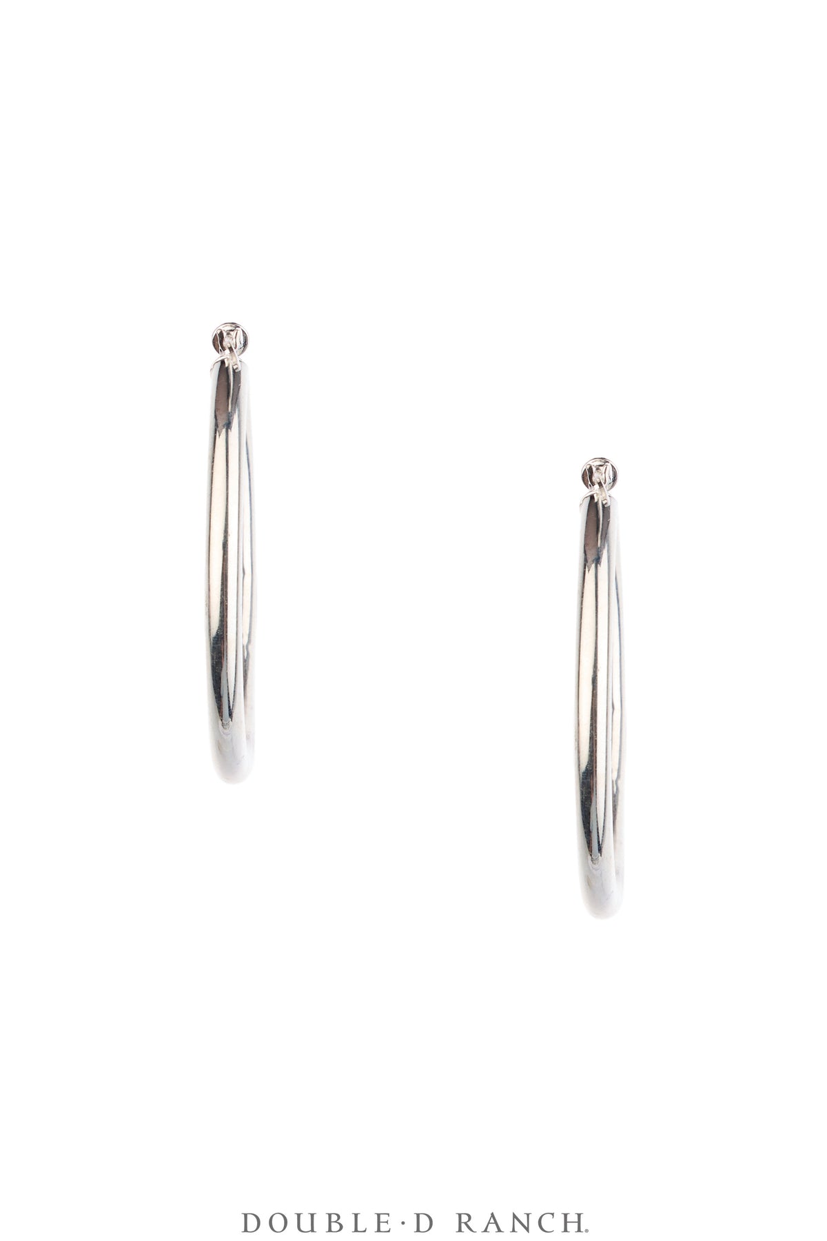 Earrings, Federico, Hoops, Sterling Silver, Large, Contemporary, 2310