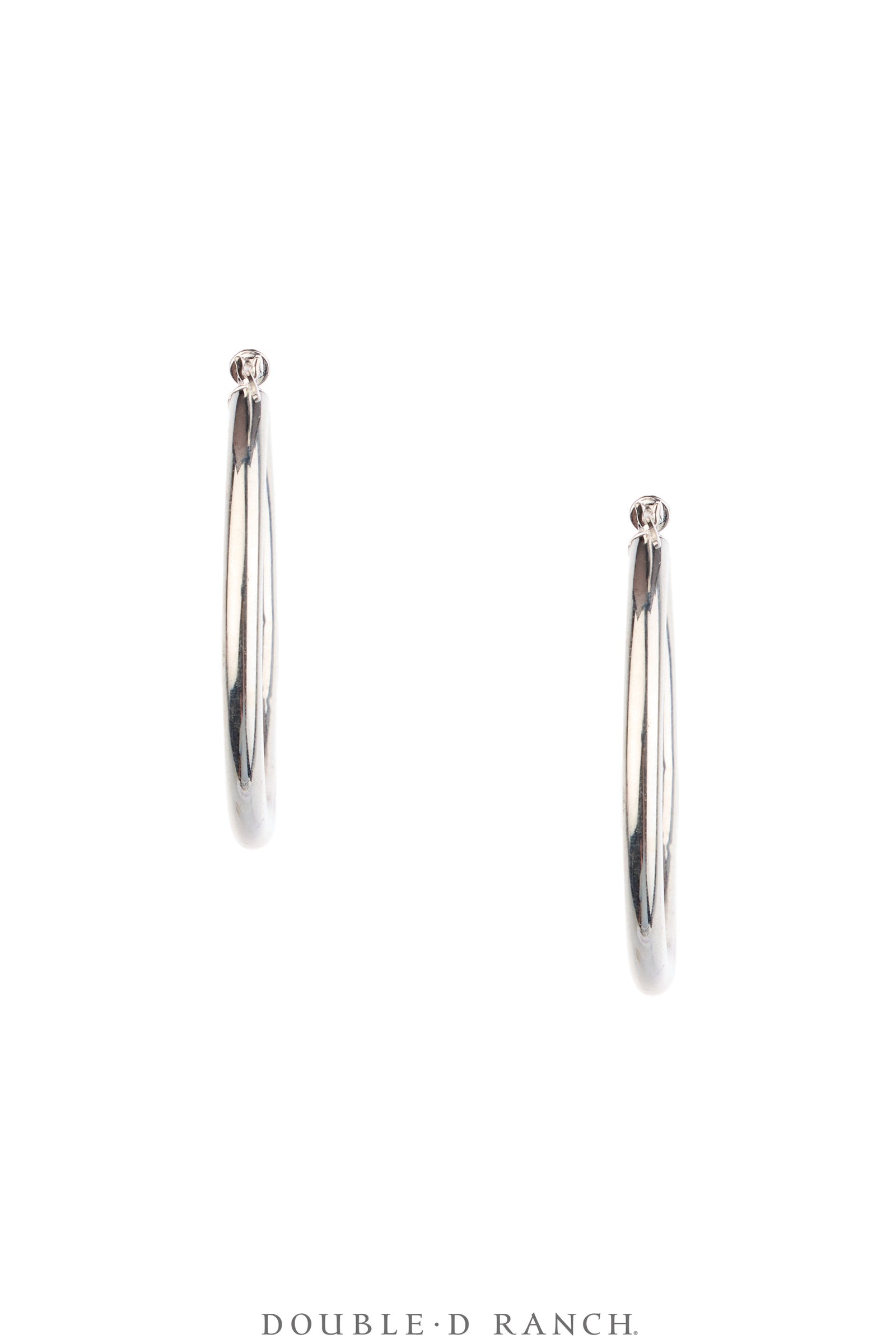 Earrings, Federico, Hoops, Sterling Silver, Large, Contemporary, 2310