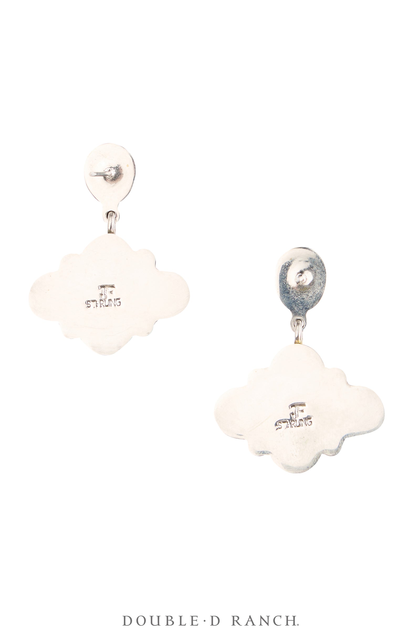Earrings, Federico, Cluster, Mother of Pearl, Hallmark, Contemporary, 2315