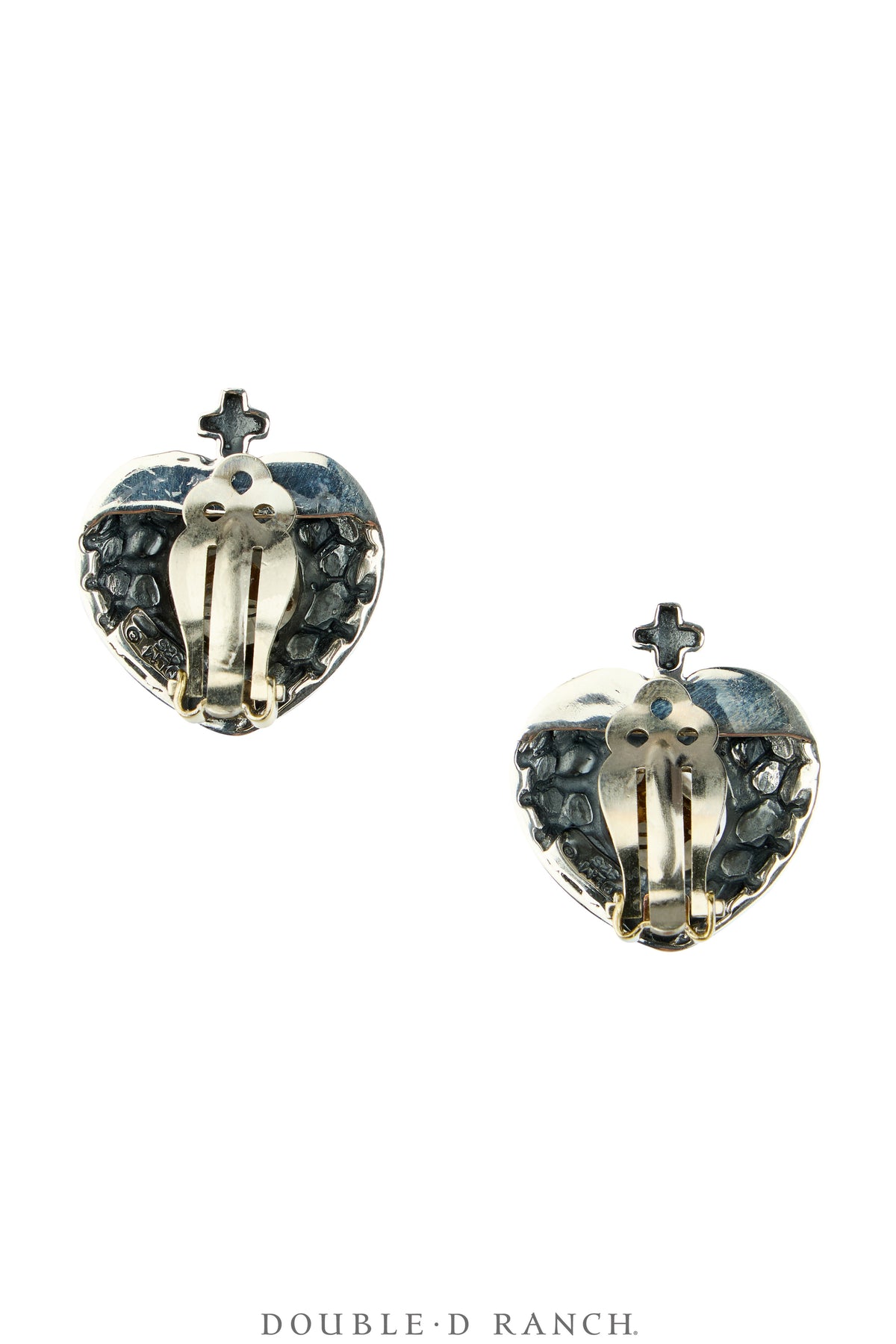 Earrings, Dian Malouf, Glass, Sterling Silver, Hallmark, Contemporary, 2323
