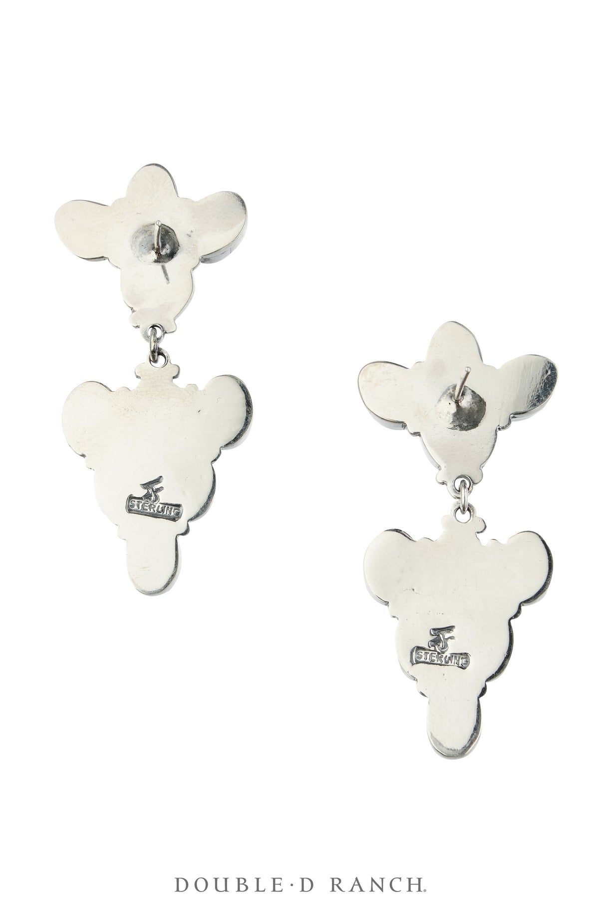 Earrings, Federico, Cluster, Turquoise, Hallmark, Contemporary, 2326