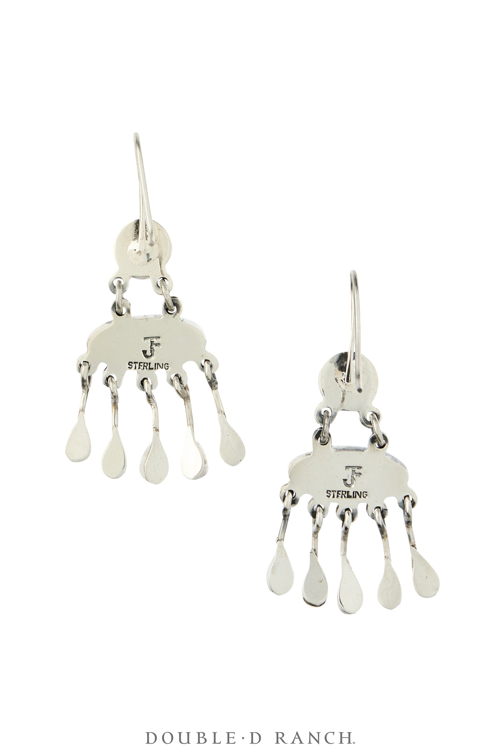 Earrings, Federico, Drop, Orange Spiny, Hallmark, Contemporary, 2327