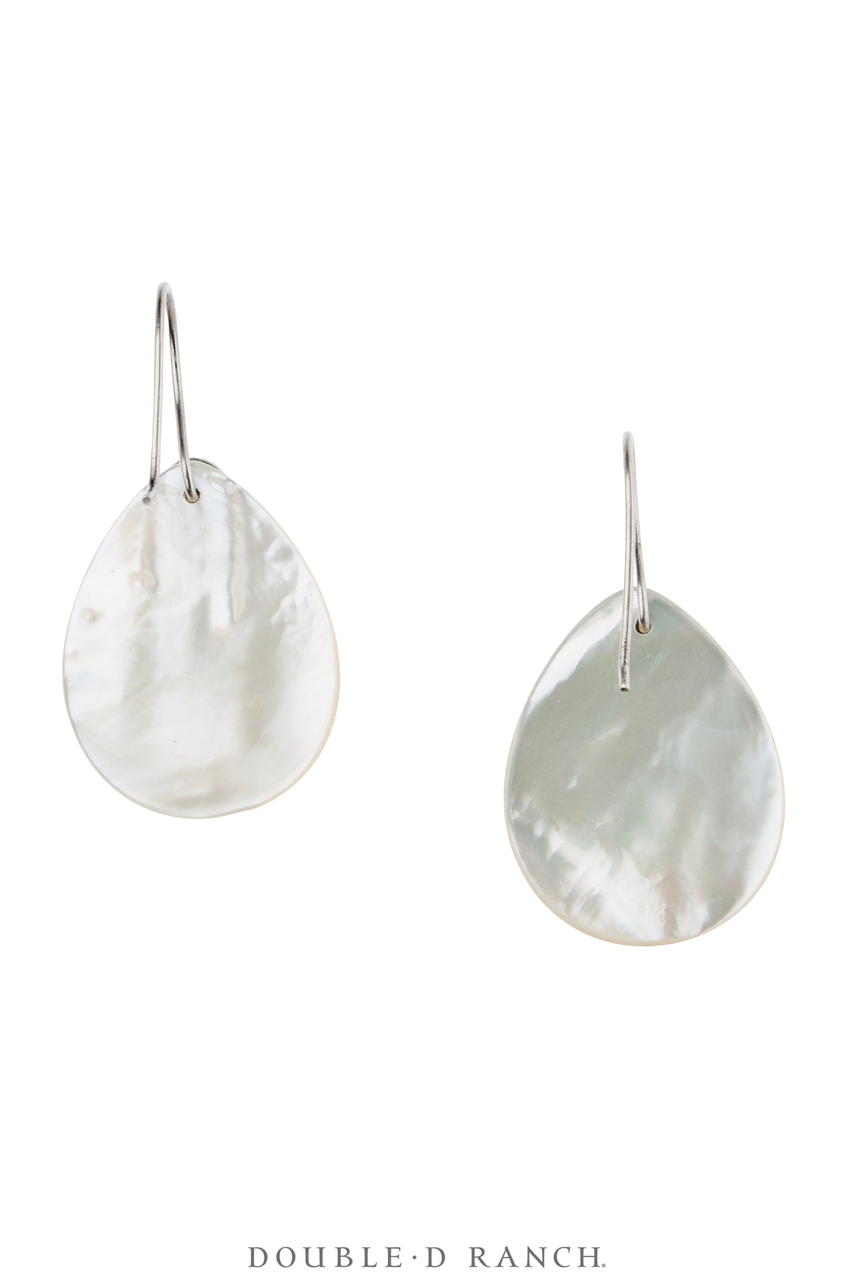 Earrings, Tab, Mother of Pearl & Turquoise, Artisan, Contemporary, 2350G