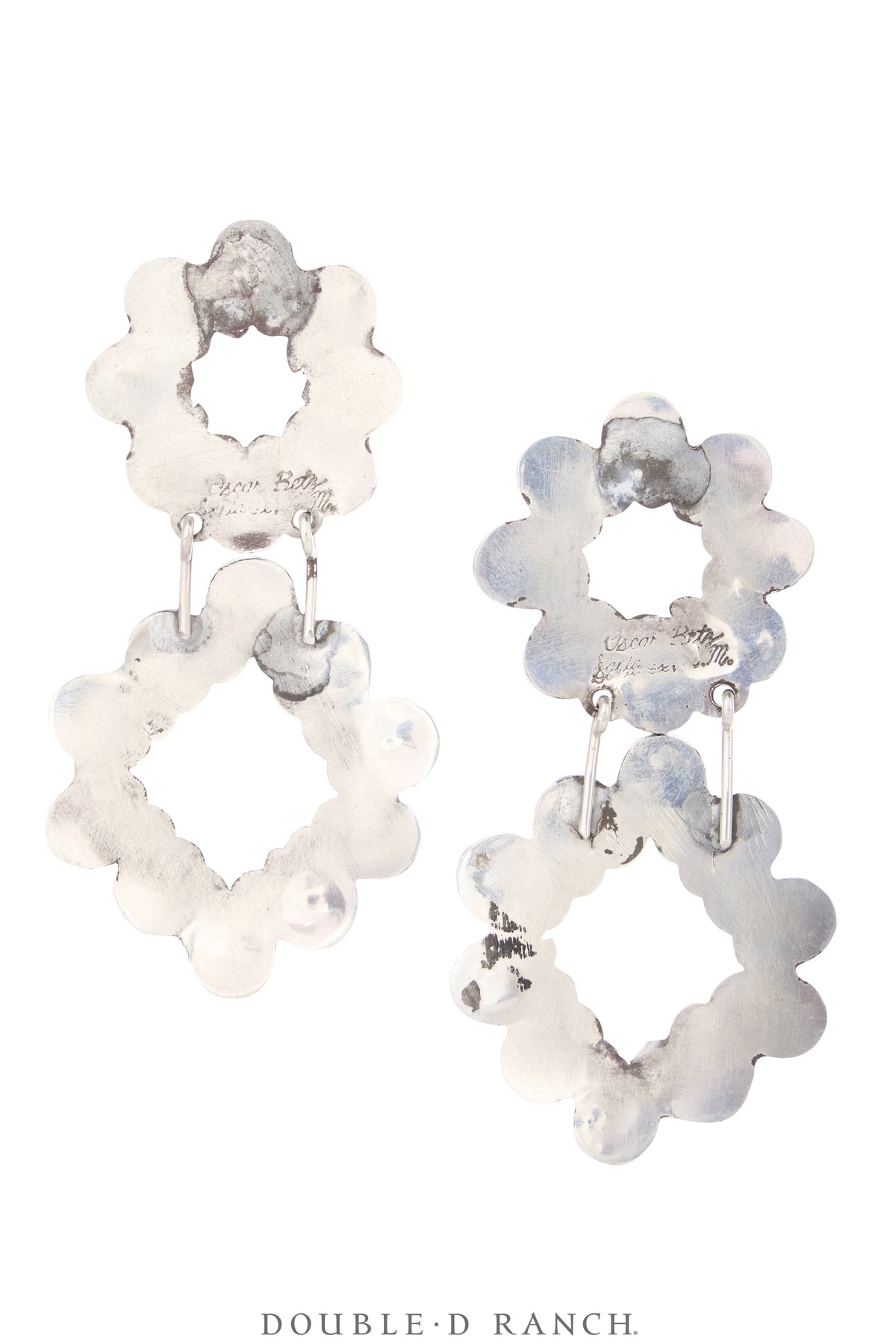 Earrings, Oscar Betz, Drop , Turquoise, Oscar Betz Hallmark, Contemporary, 2367D