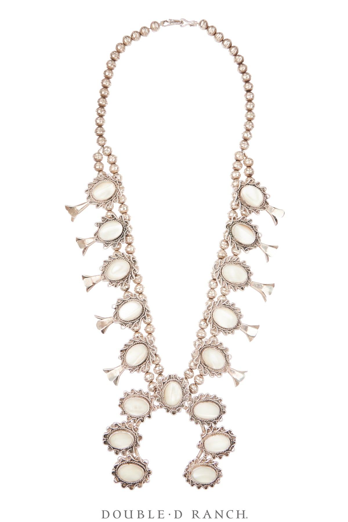 Necklace, Squash Blossom, Mother of Pearl, 3712