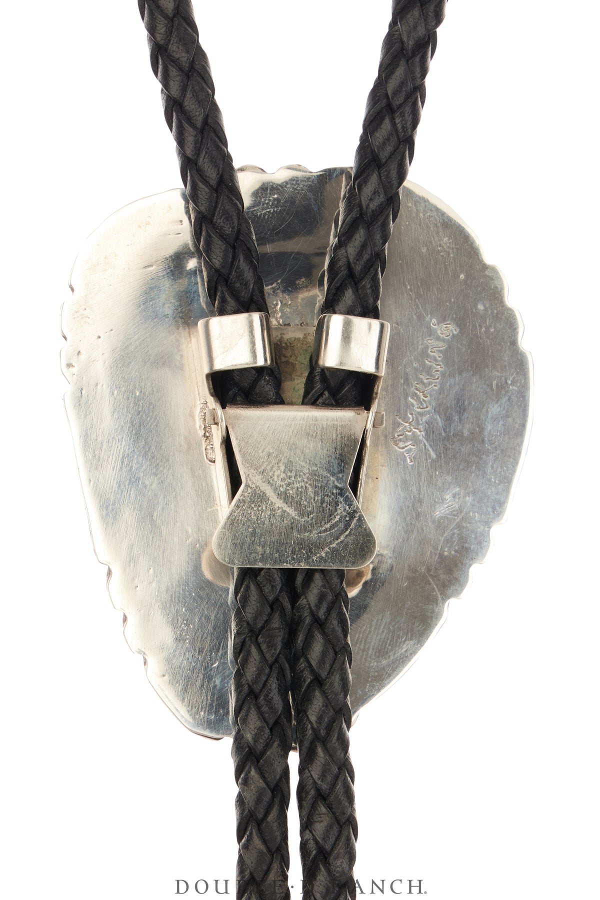 Bolo, Natural Stone, Lapis, Marked, Hallmark, 3716