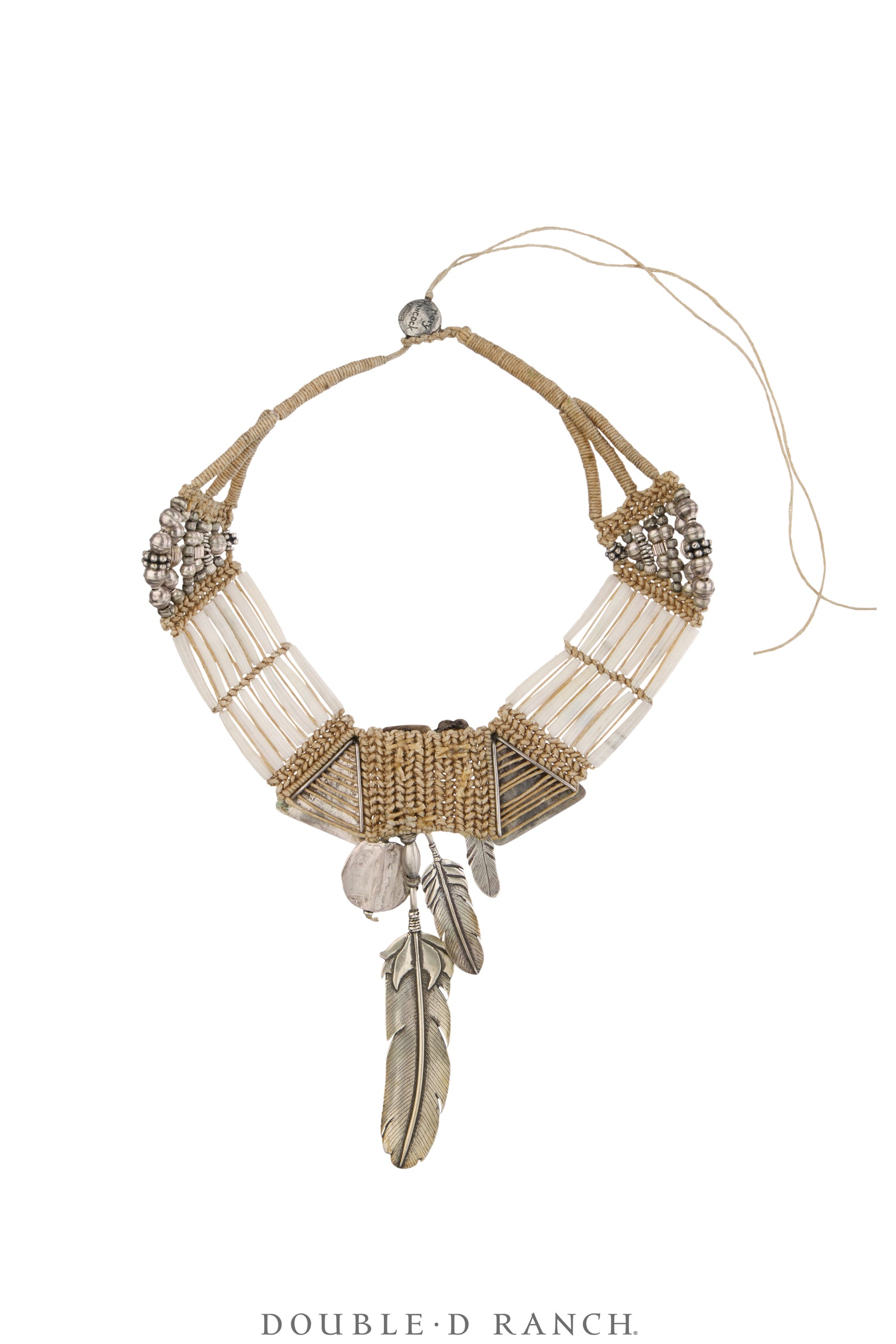 Necklace, Mummy's Bundle, Collar, Dentalium, Hallmark, Vintage, 3728