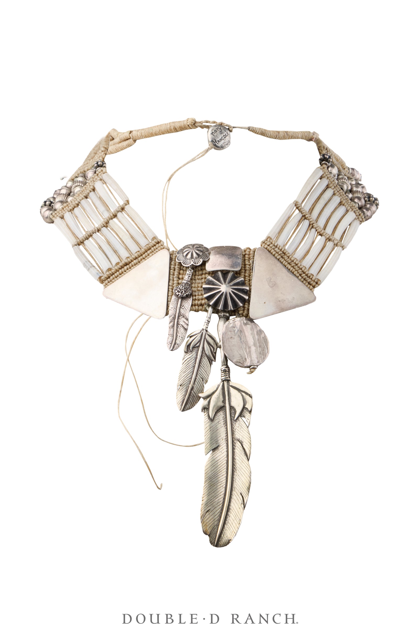 Necklace, Mummy's Bundle, Collar, Dentalium, Hallmark, Vintage, 3728