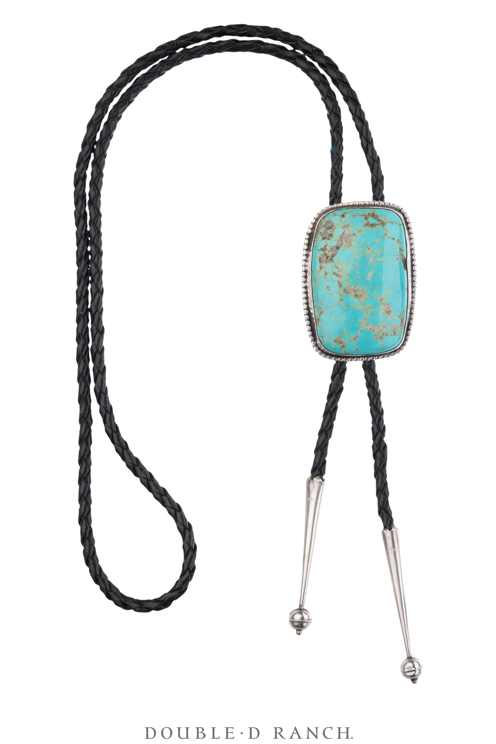 Bolo, Natural Stone, Turquoise, Vintage, 3763