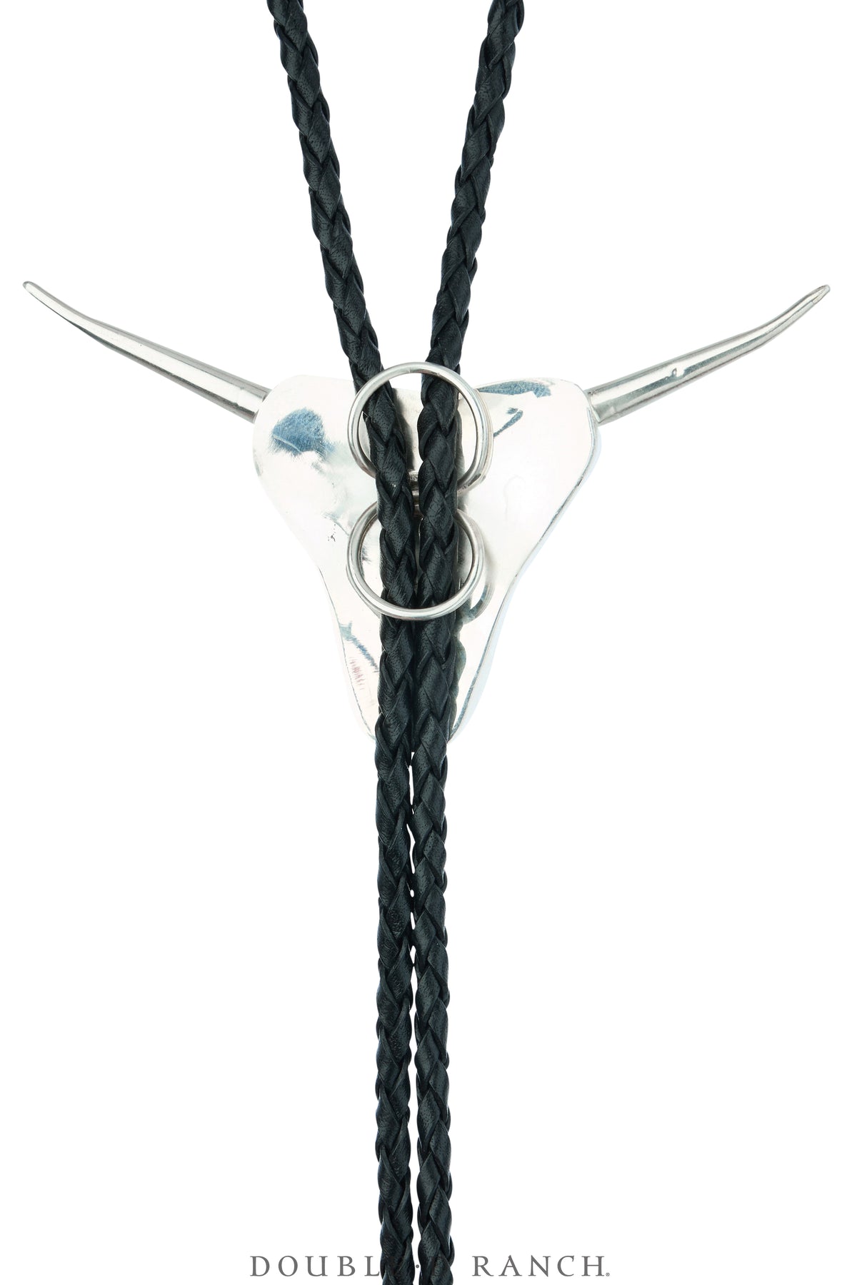 Bolo, Inlay, Mixed Stones, Steer Head, Contemporary, 3786