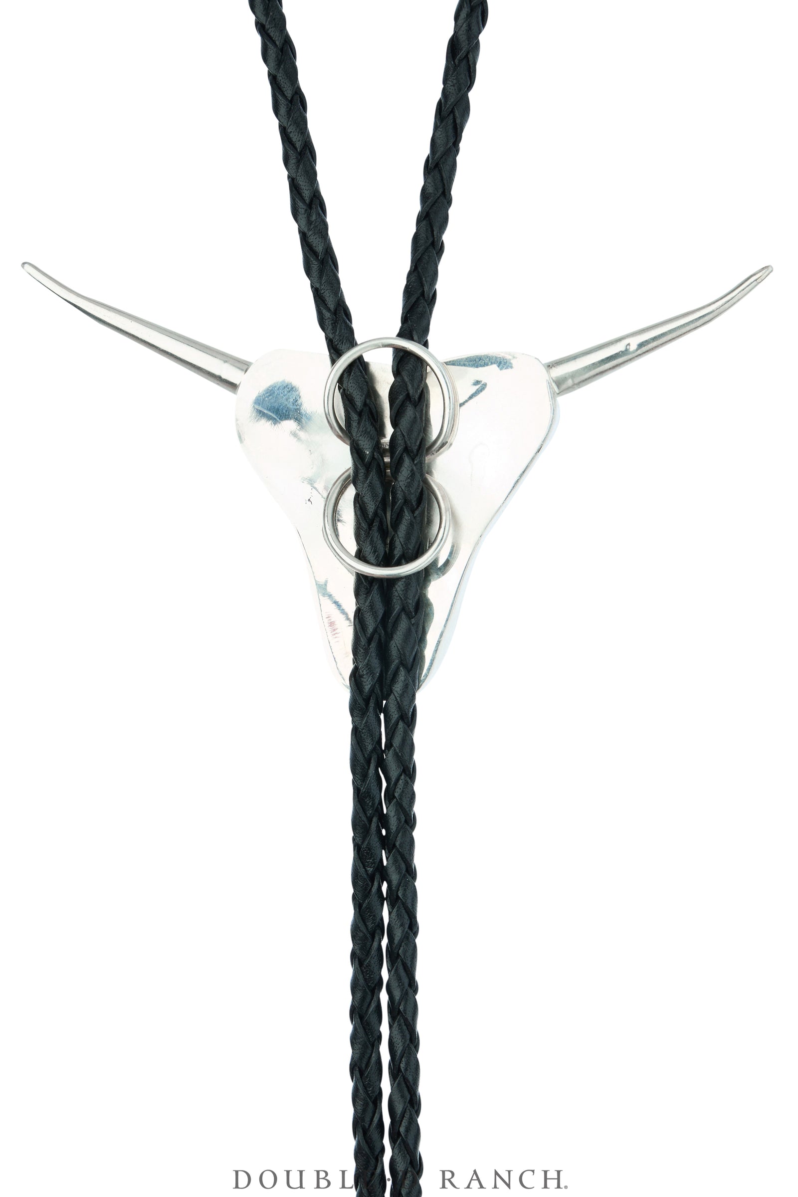 Bolo, Inlay, Mixed Stones, Steer Head, Contemporary, 3786