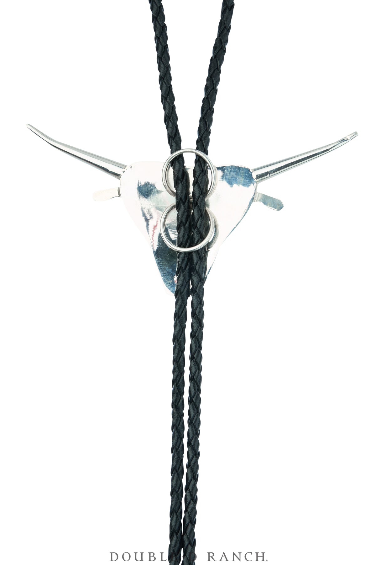 Bolo, Inlay, Mixed Stones, Steer Head, Contemporary, 3787