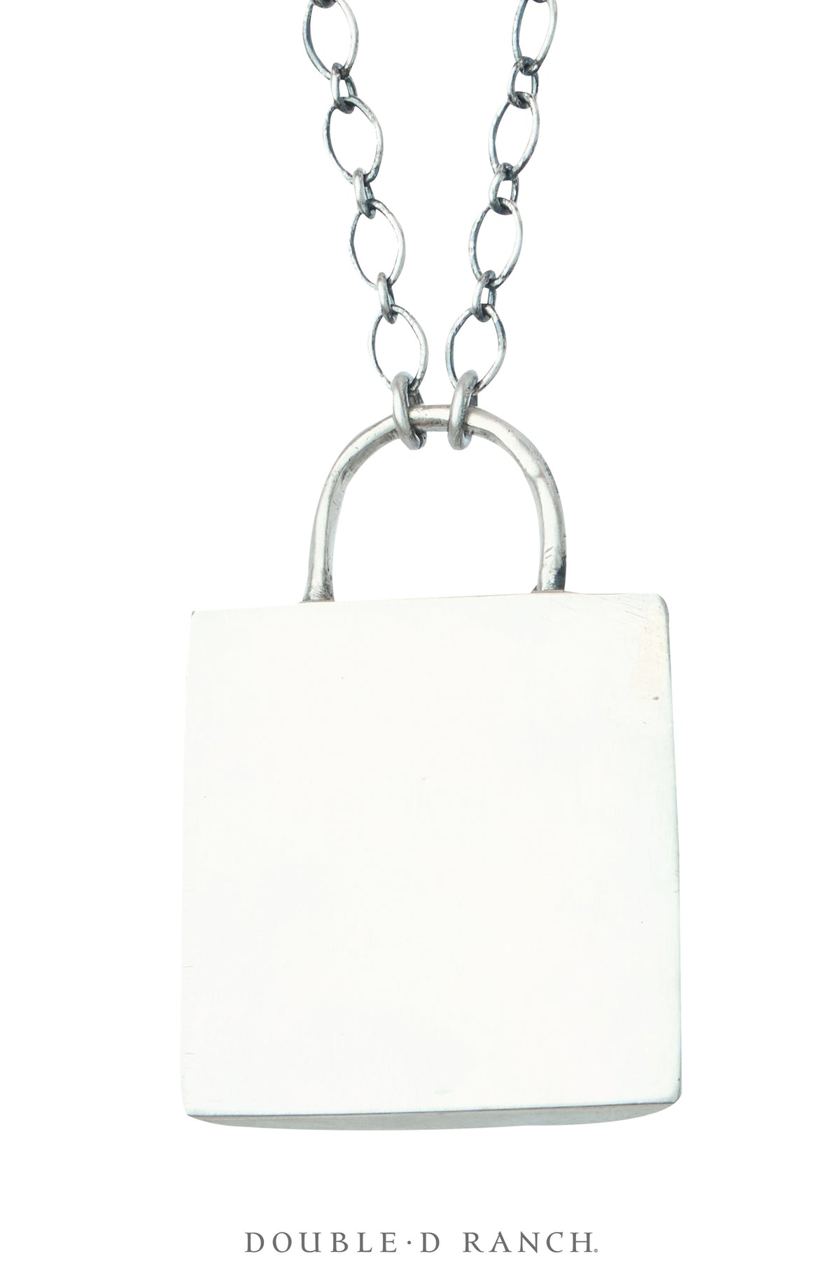 Necklace, Pendant, Turquoise, Padlock, Contemporary, 3794